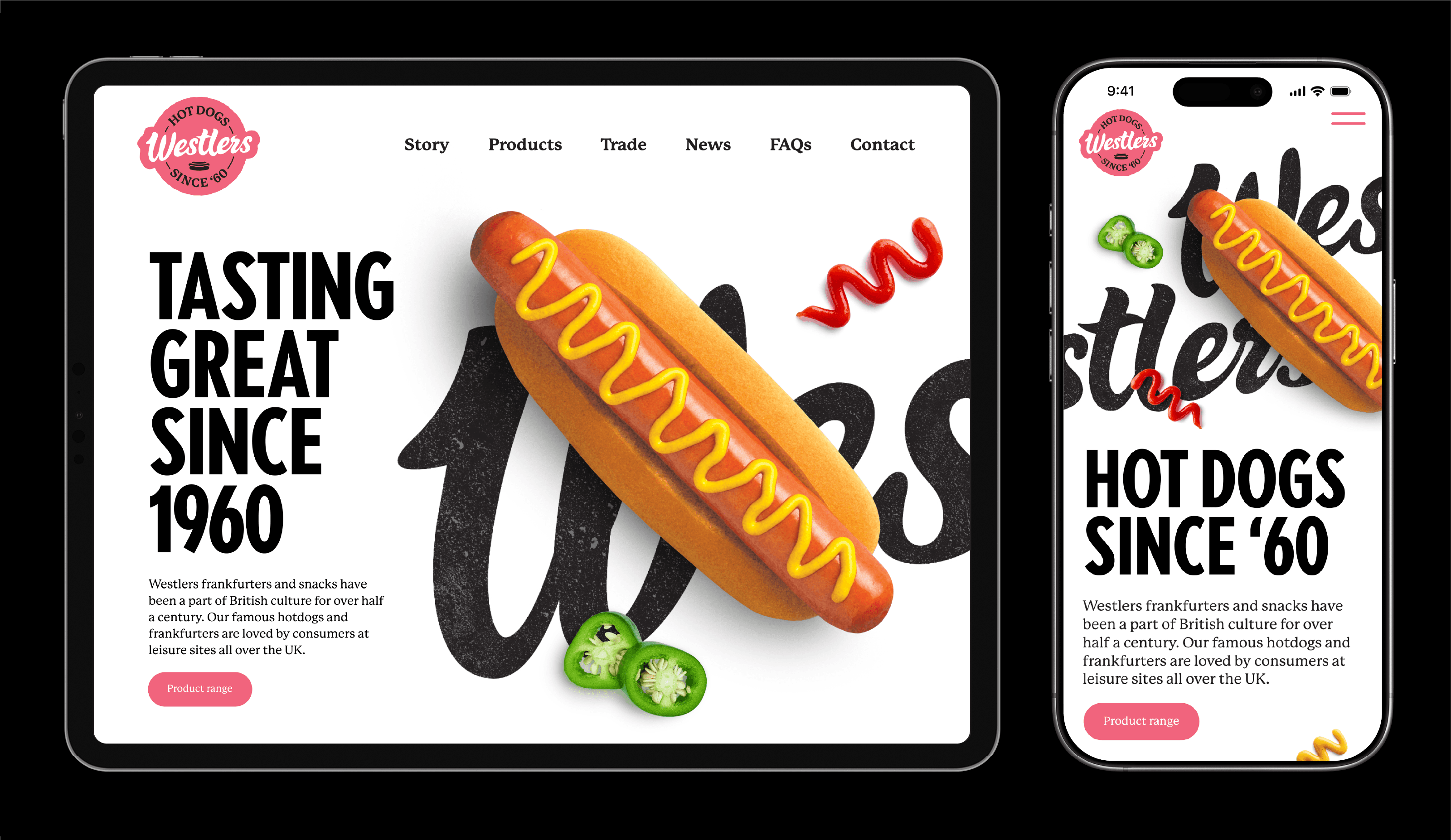 Westlers website design