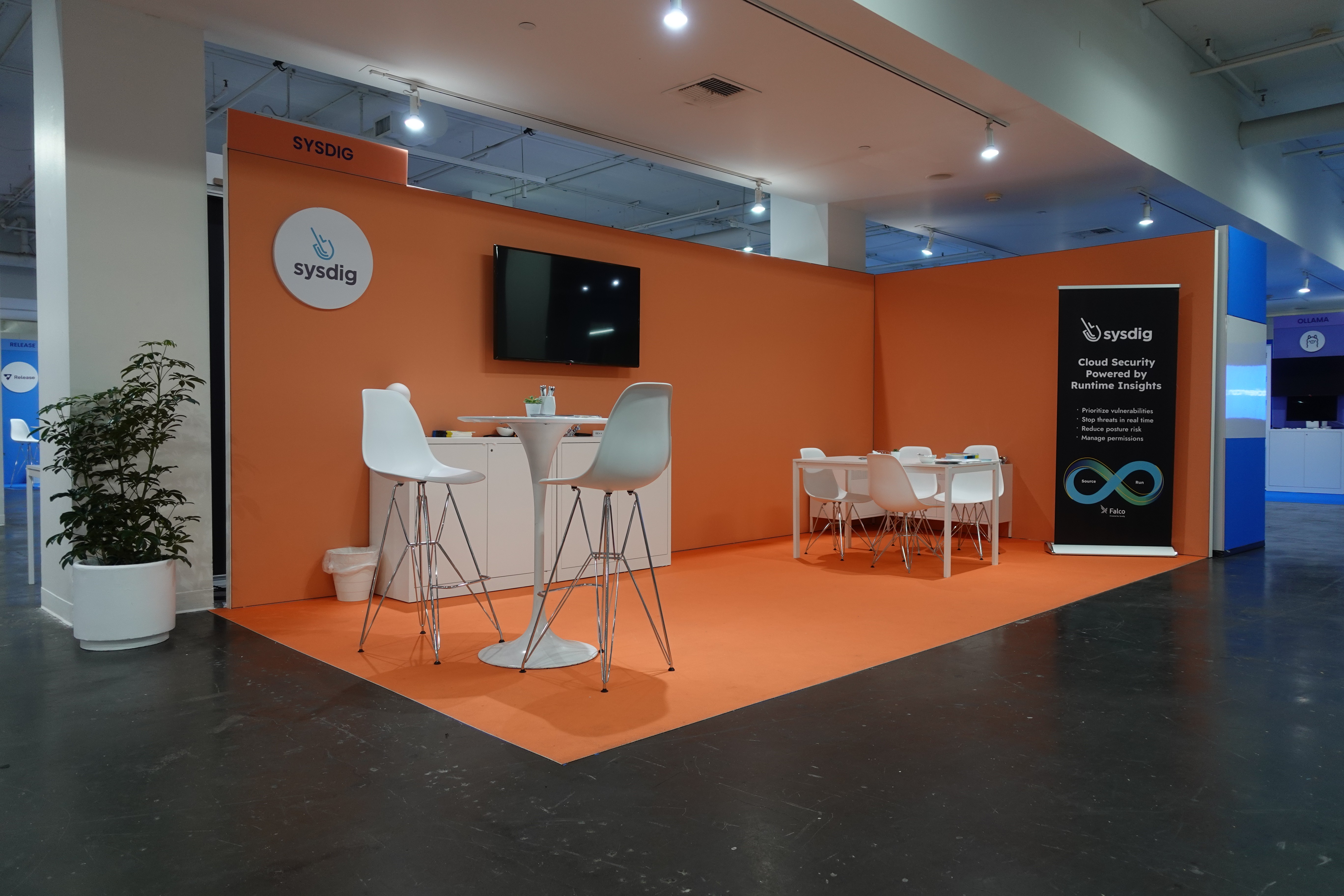 Exhibitor booth