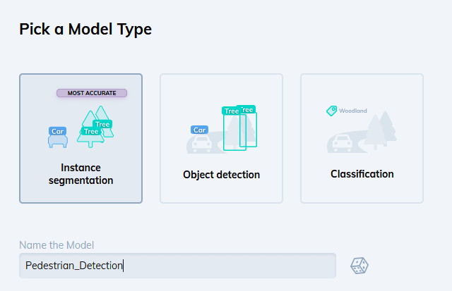 Picking an instance segmentation model to train on V7