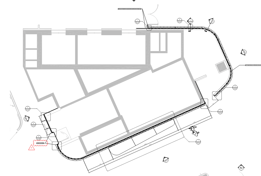 I prepare the detailed drawings that show the scope of work and explain how the wall feature will come together. These drawings, once signed by the client, are the contract that allows the production work to proceed.