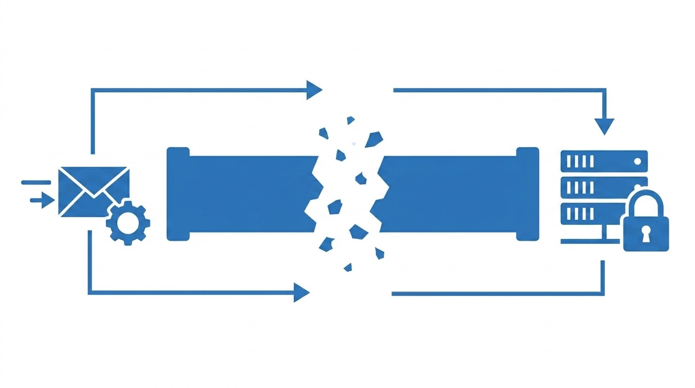 Why Compliance Breaks After the Message Is Sent concept illustration - RadMedia