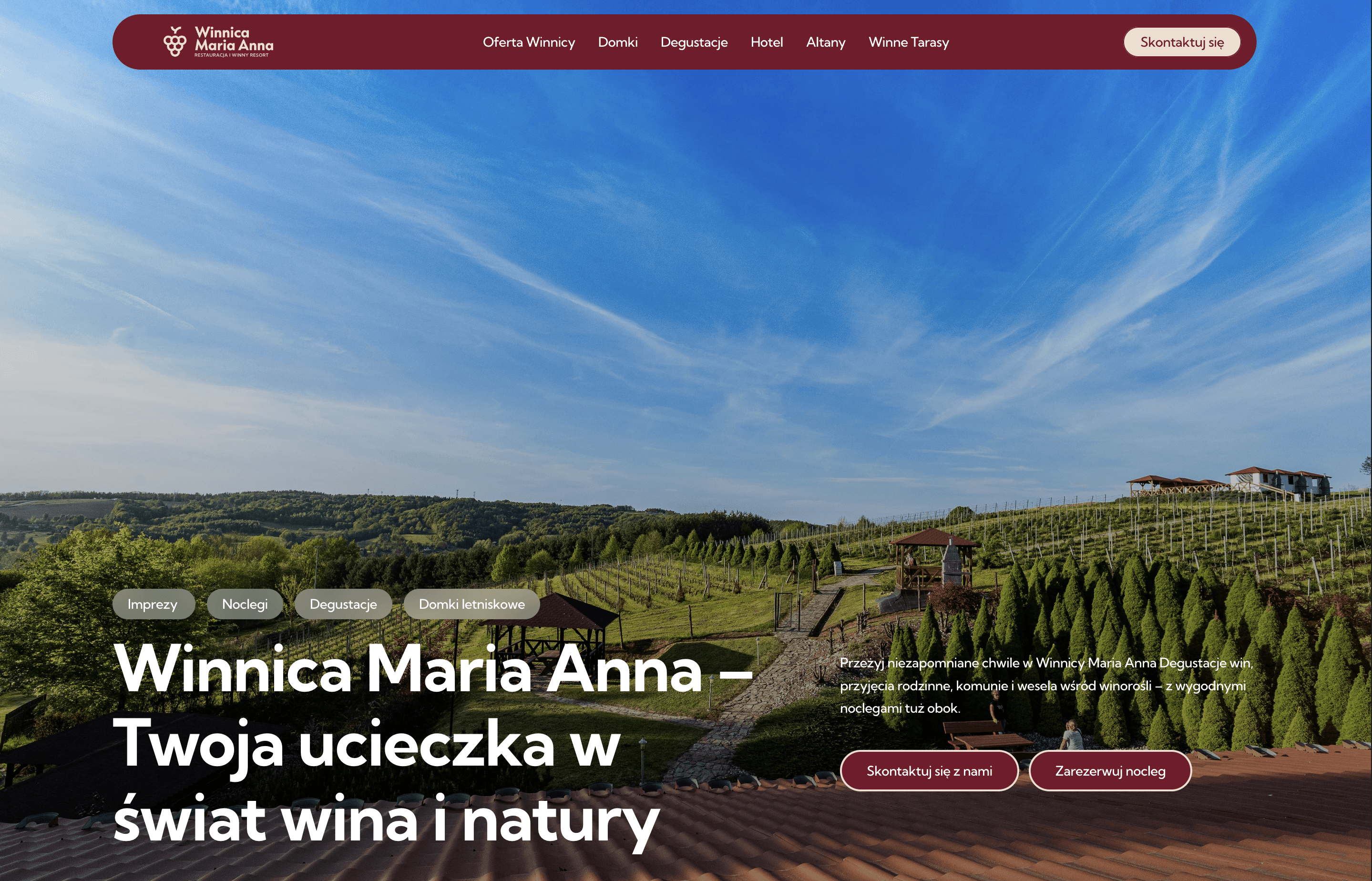 Winnica Maria Anna in Czudec, Poland