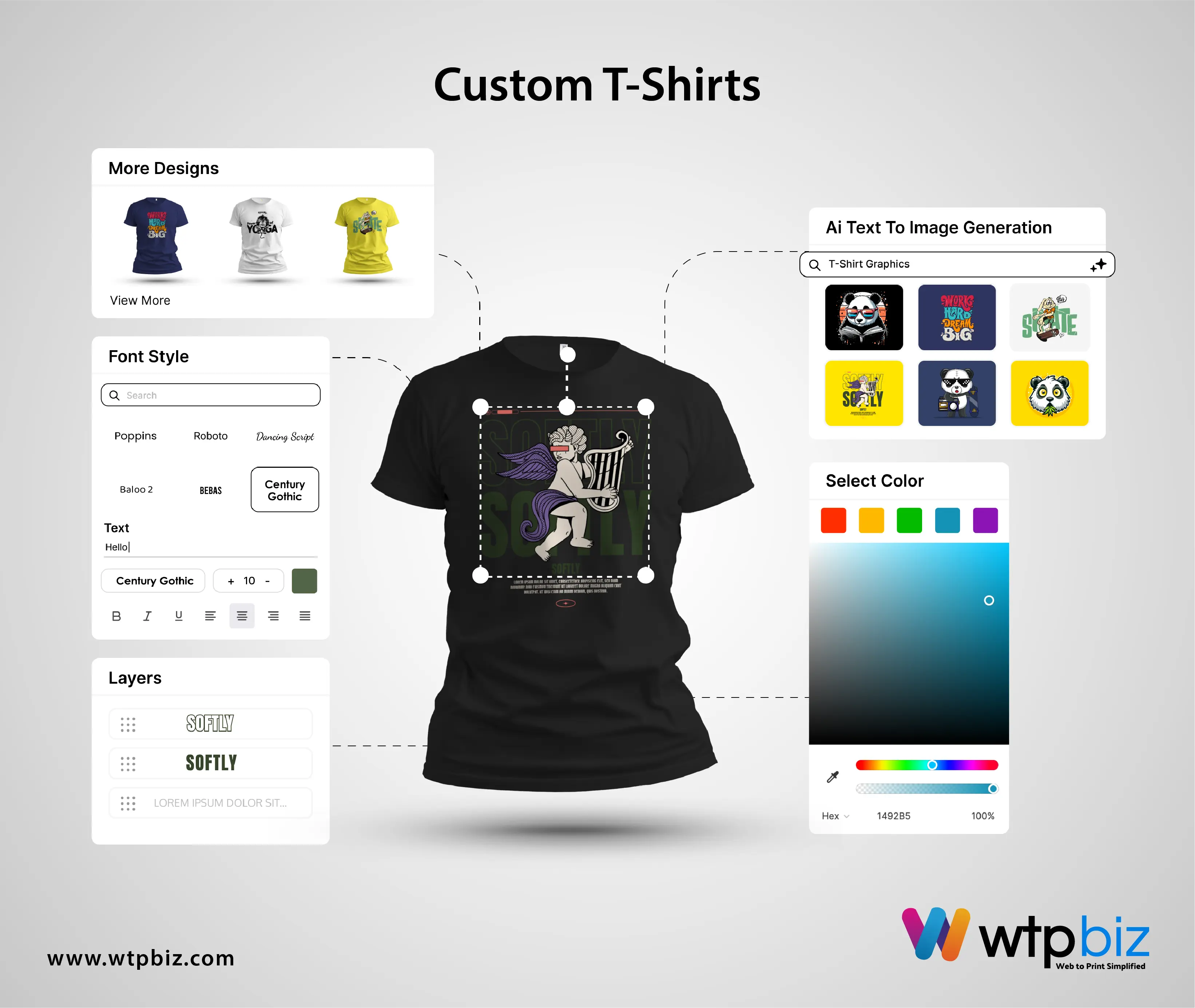 Custom Tshirts Web To Print