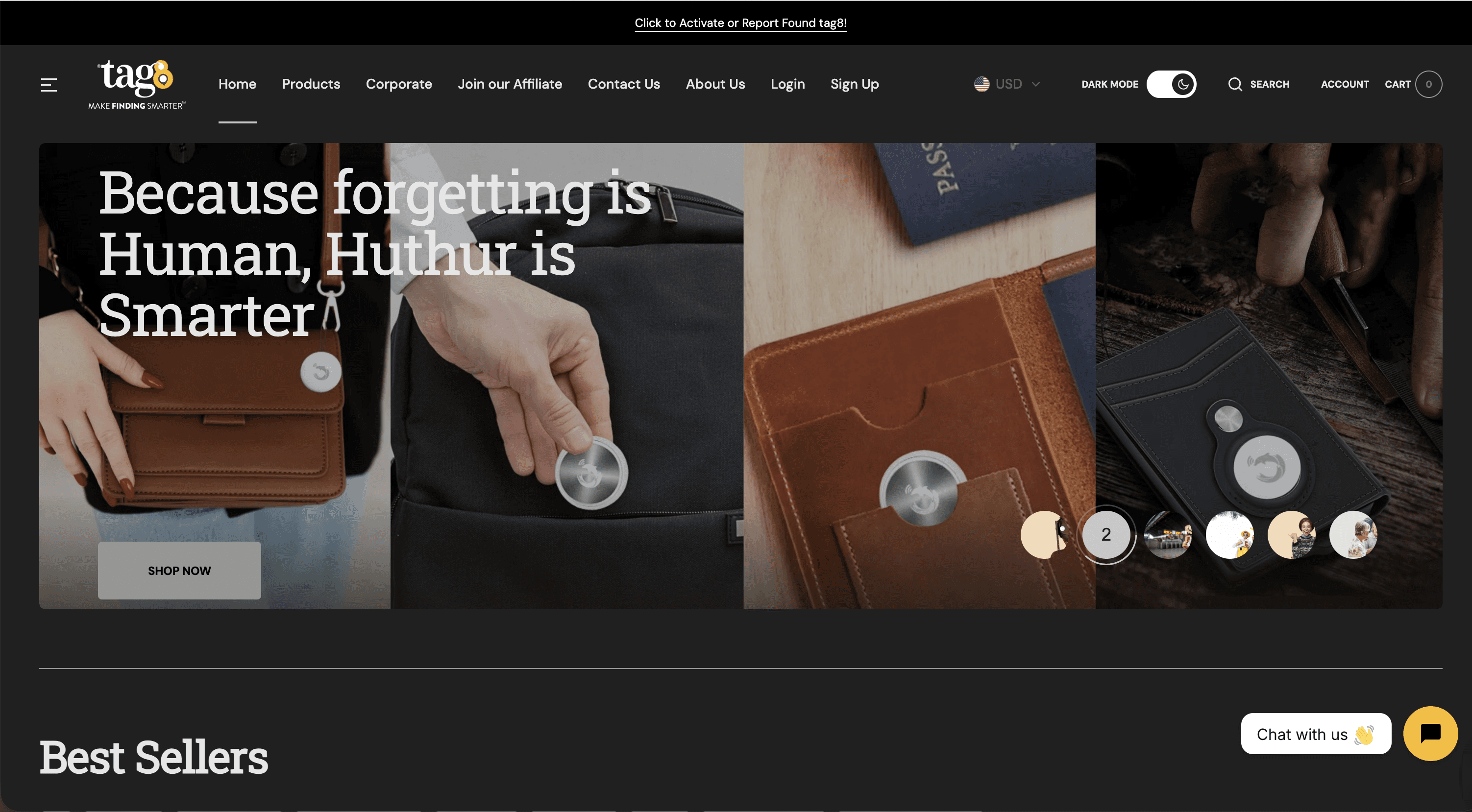 tag8 website