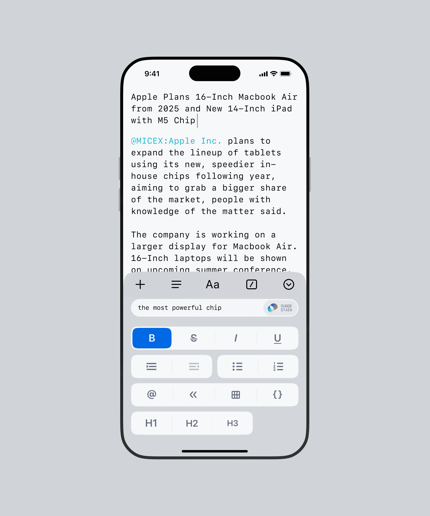 Writing apps for Interfax journalists