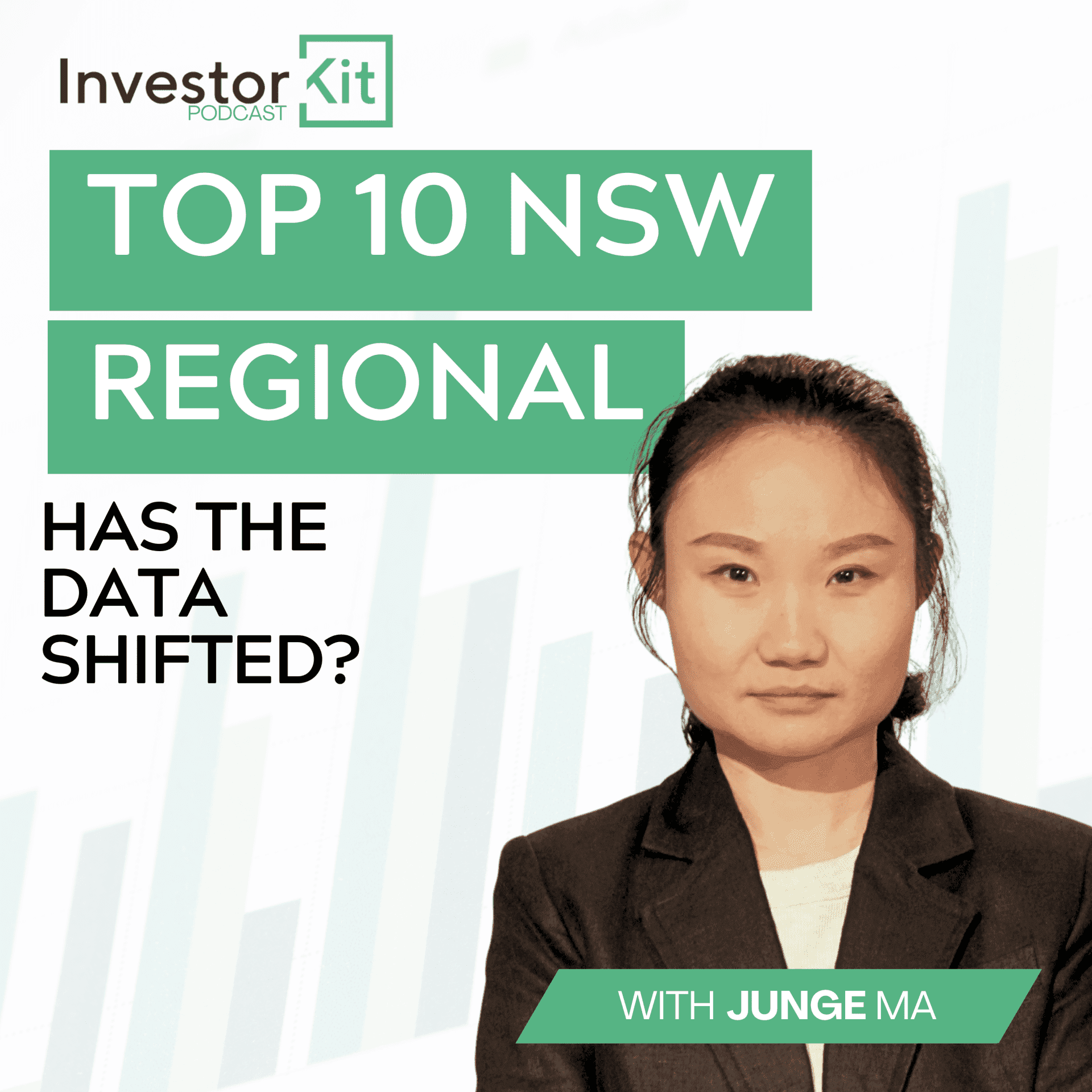 InvestorKit podcast: Top 10 NSW regional. Has data shifted? With Junge Ma.