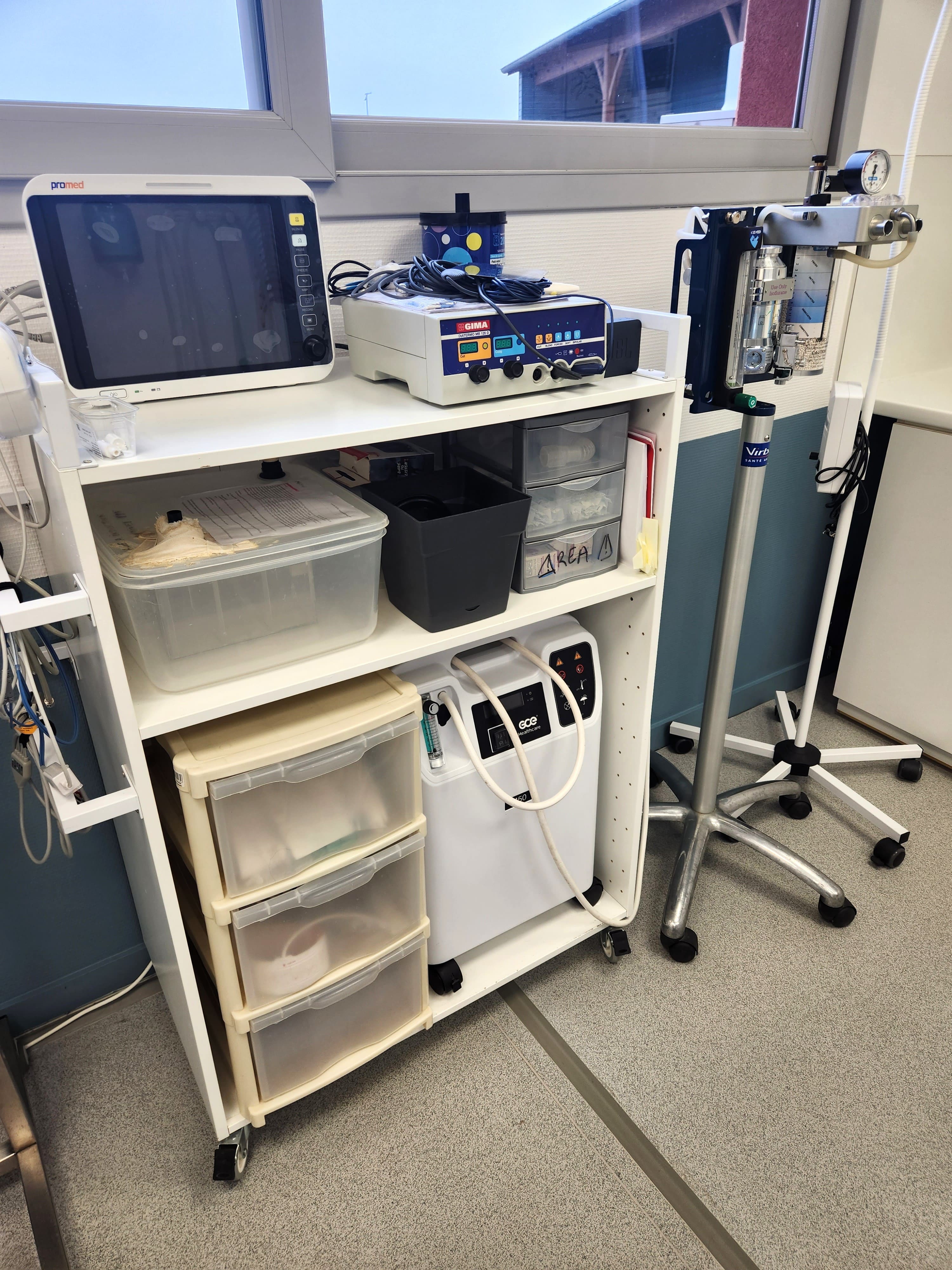 Appariel de surveillance anesthésie