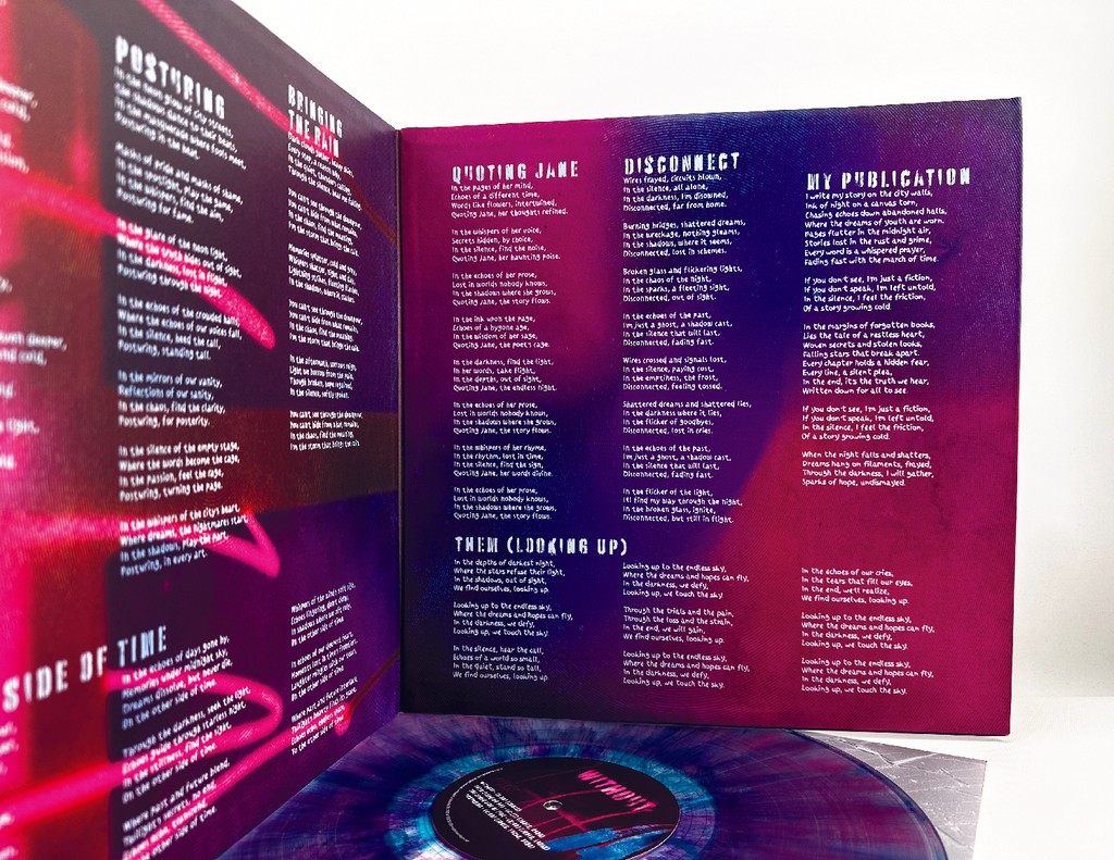 inide right of vinyl