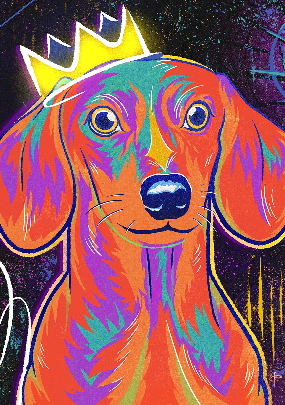 Princess Holly Illustration