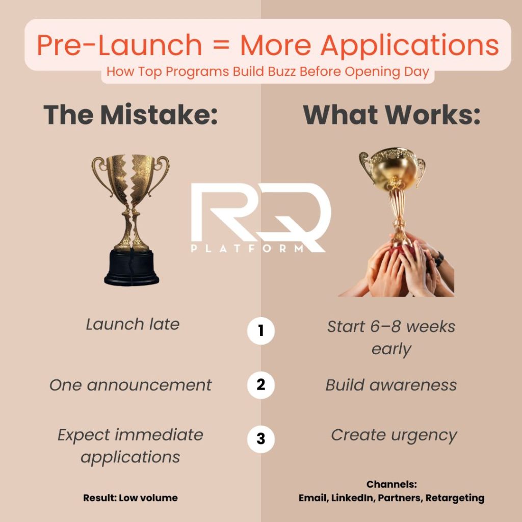 How to Build a Pre-Launch Buzz Campaign for Your Awards or Scholarship Program