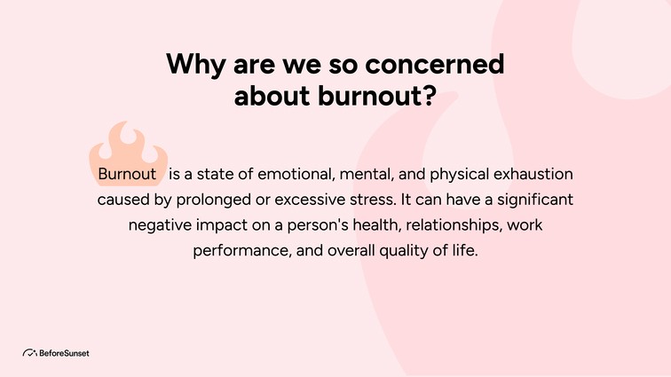 Why are we so concerned about burnout?