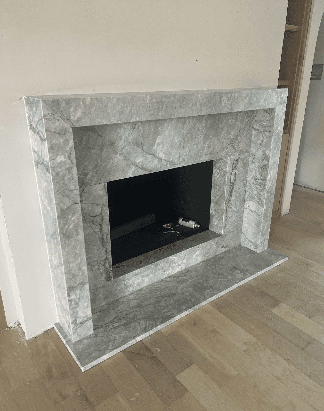 stone fireplace surround