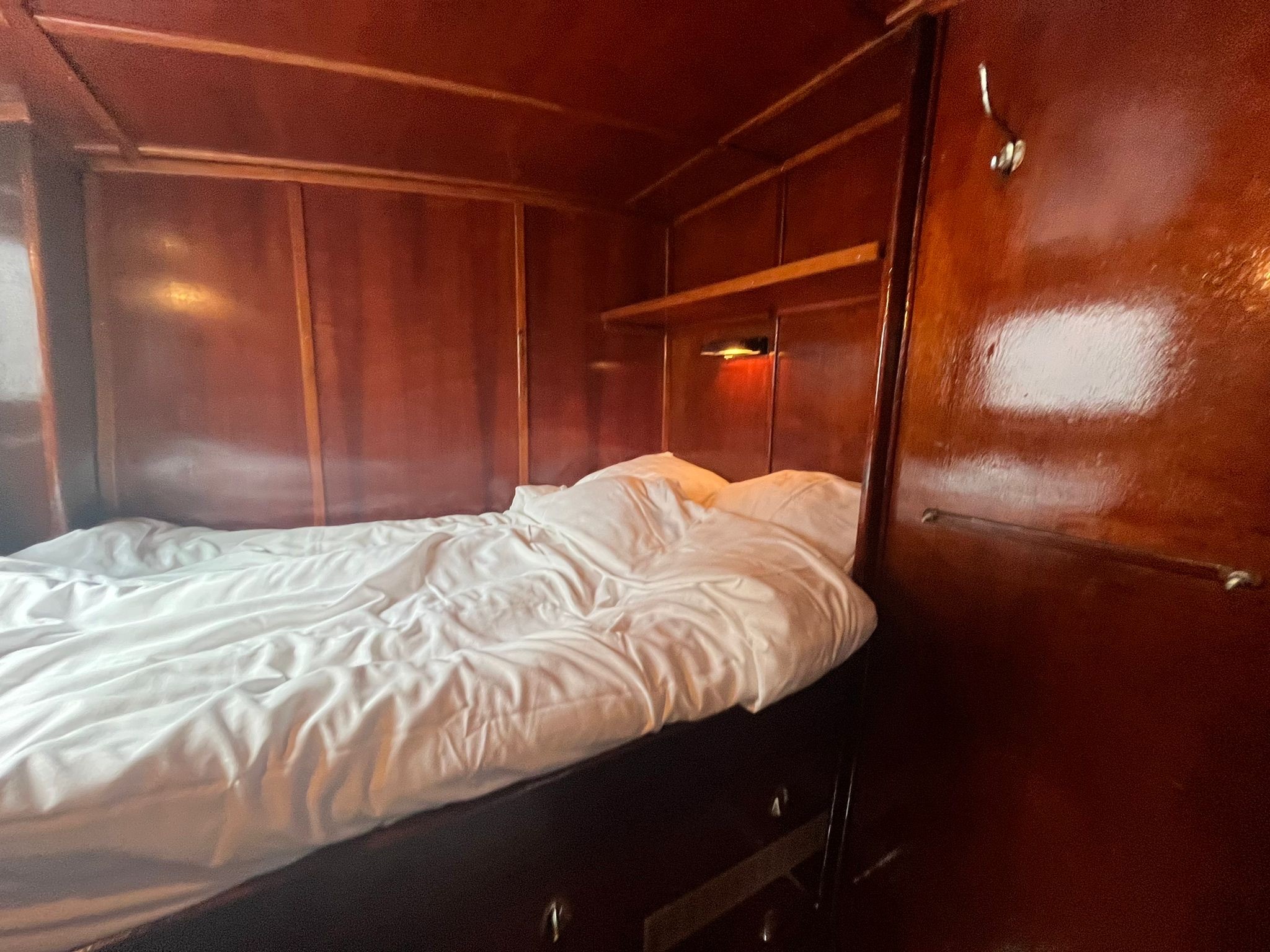 Vintage dresser with gold handles