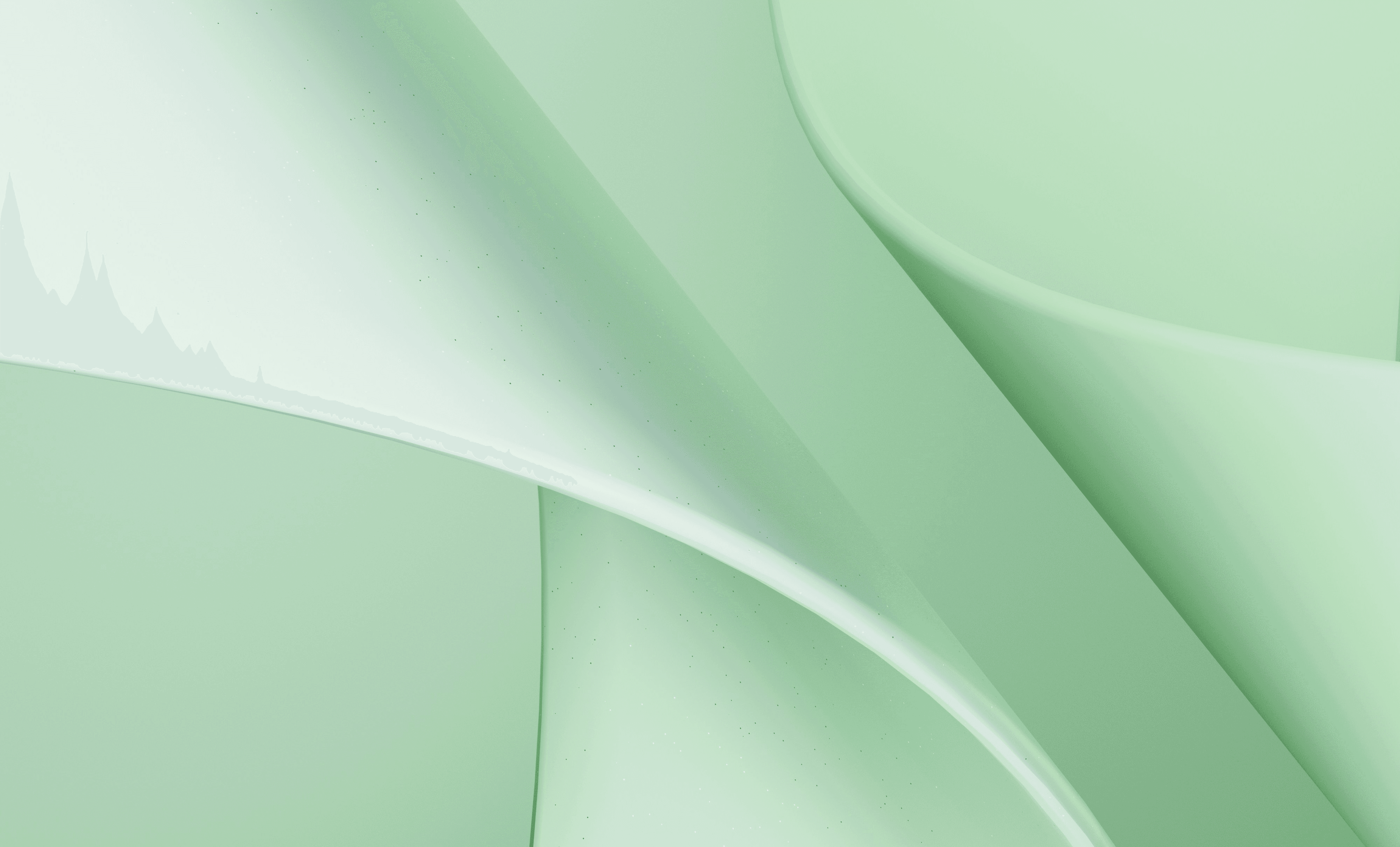 green background