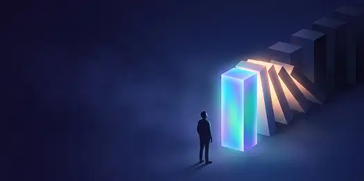 Intelligent business automation concept