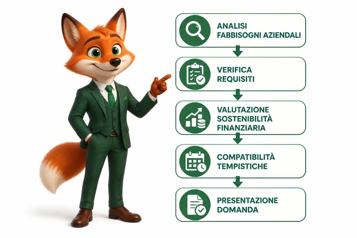 Processo selezione agevolazioni