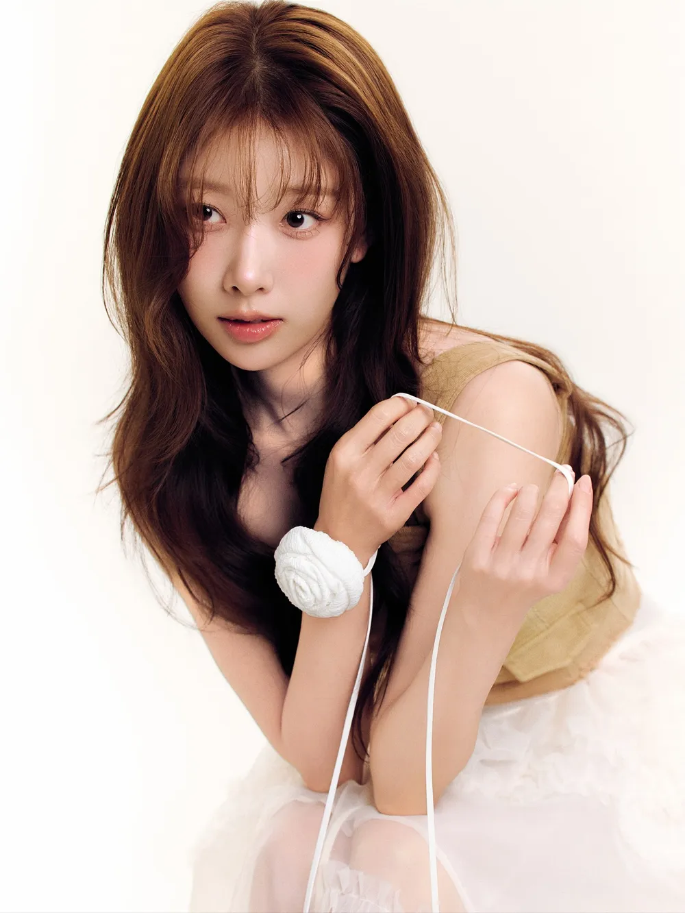 Image of a woman in recording studio