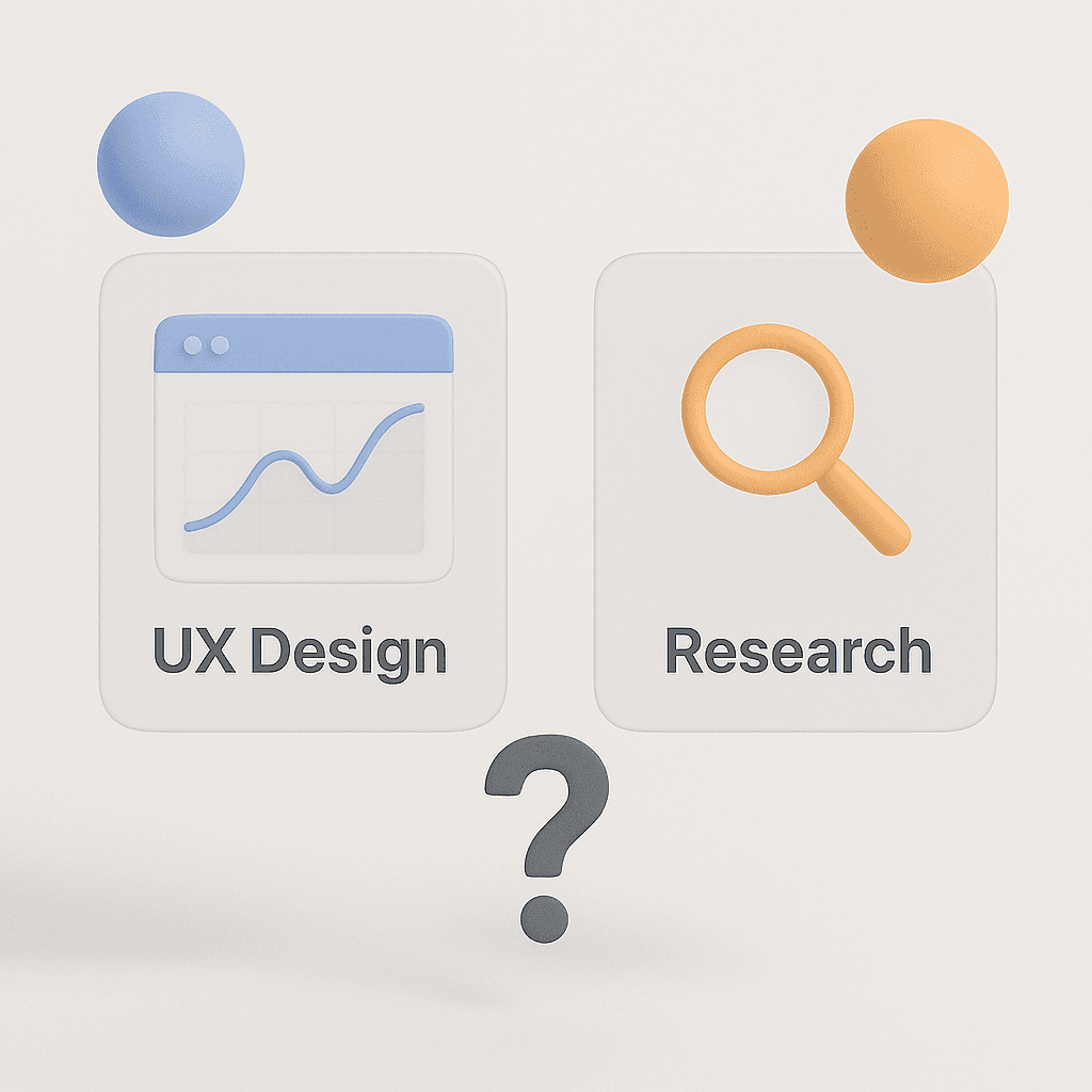 UX Design vs Research