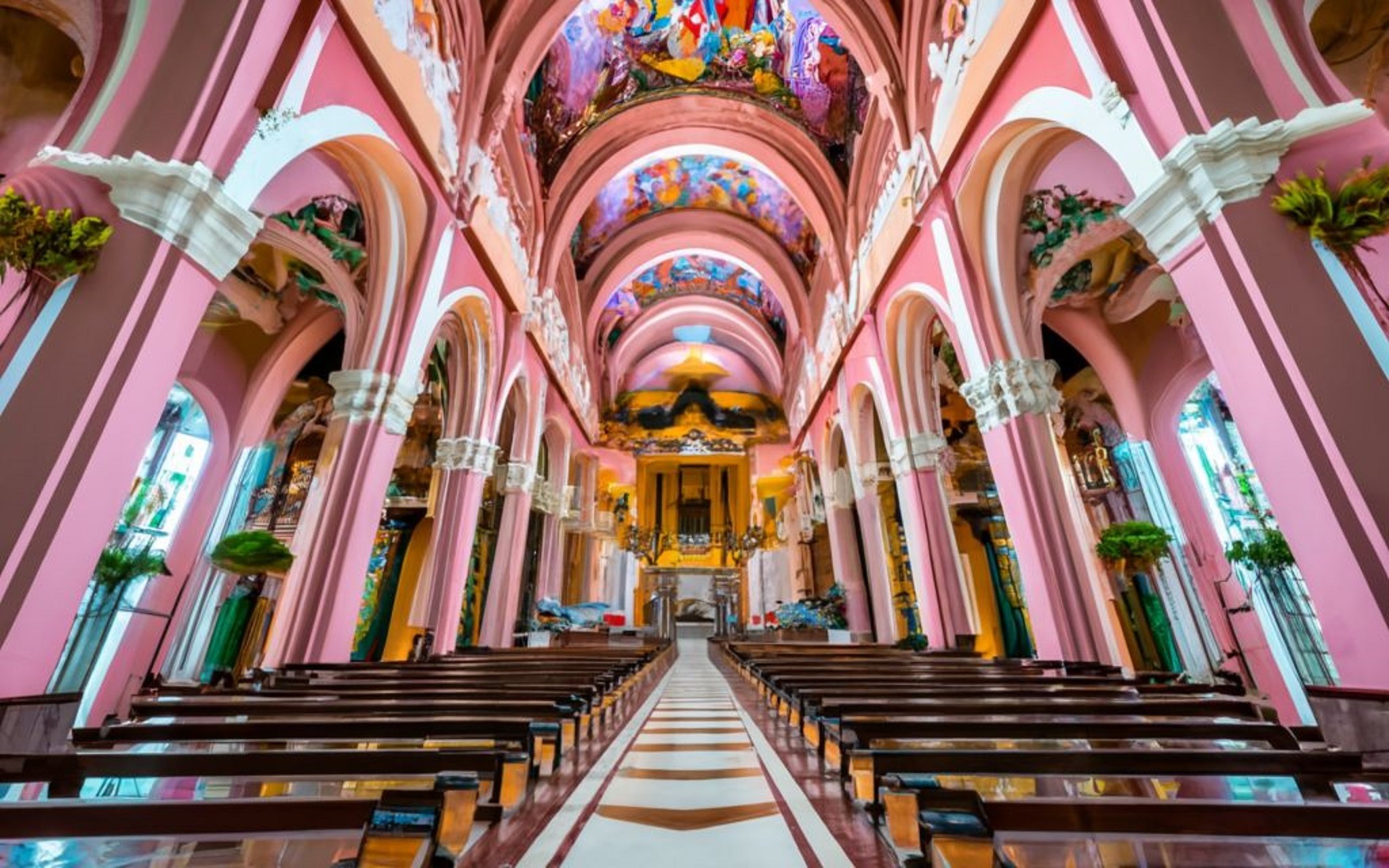 Tan Dinh Cathedral (Pink Cathedral)