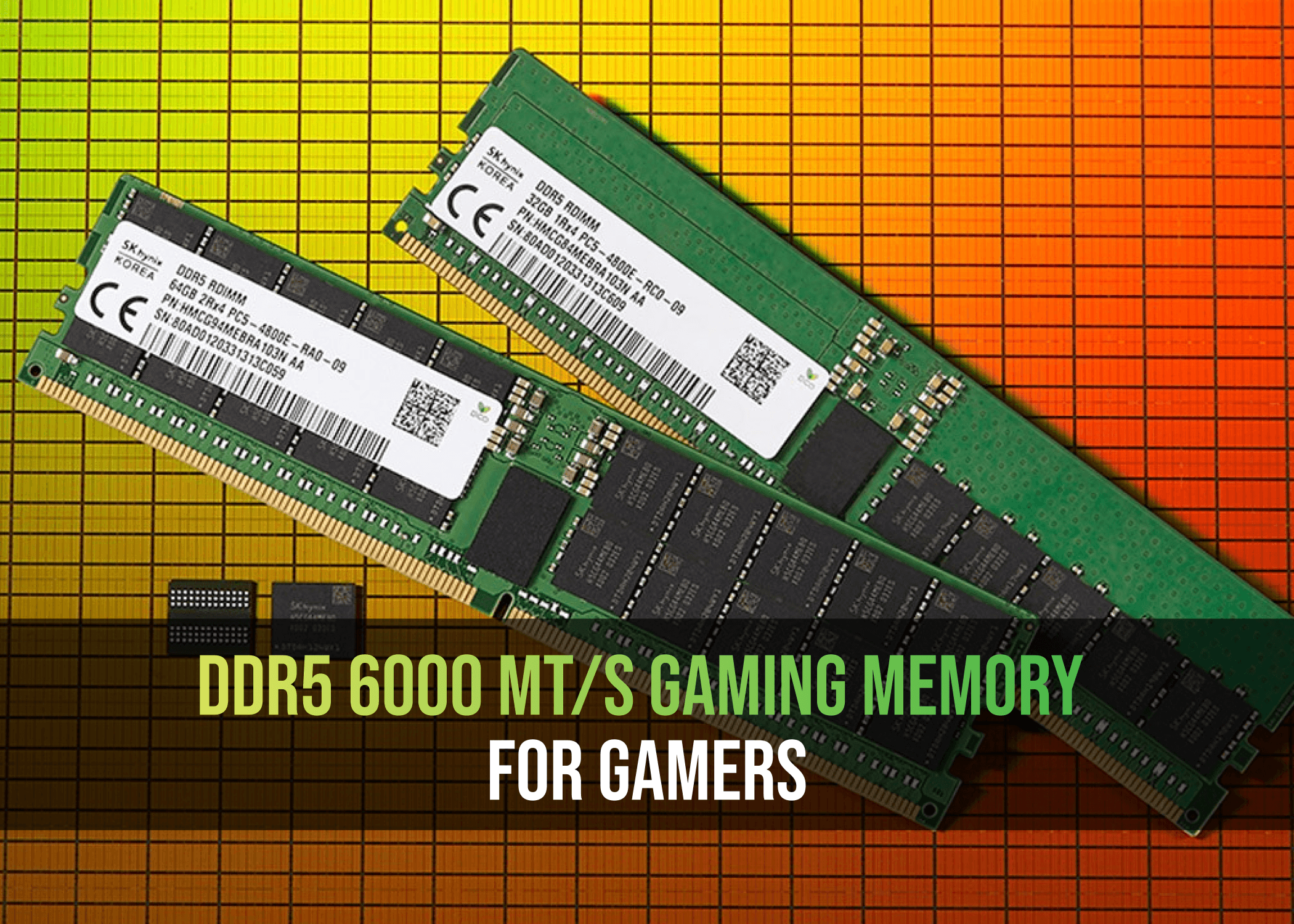 DDR5 6000 MT/s Gaming Memory for Gamers 