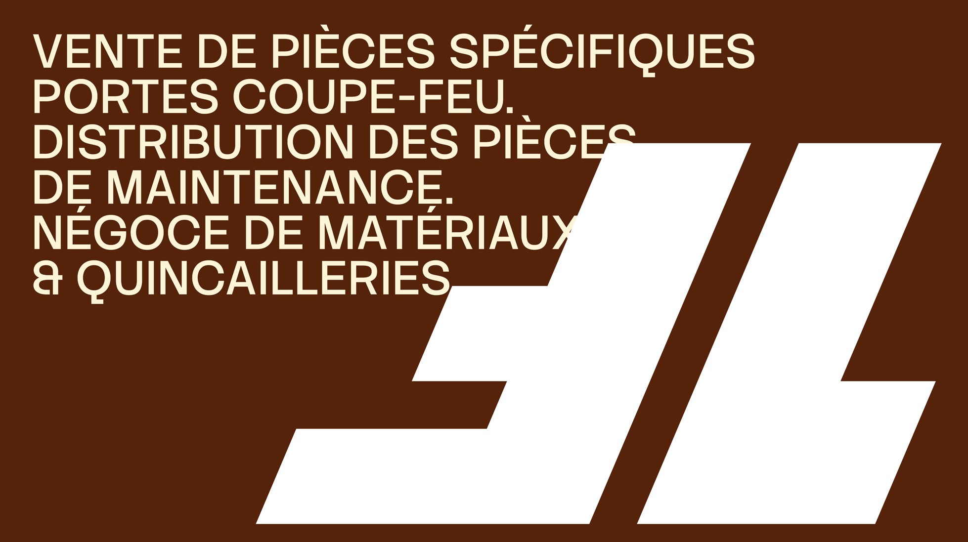 Vente de pièces spécifiques. Portes coupe-feu. Distribution des pièces de maintenance. Négoce de matériaux et quincailleries. Logo picto Kipflam