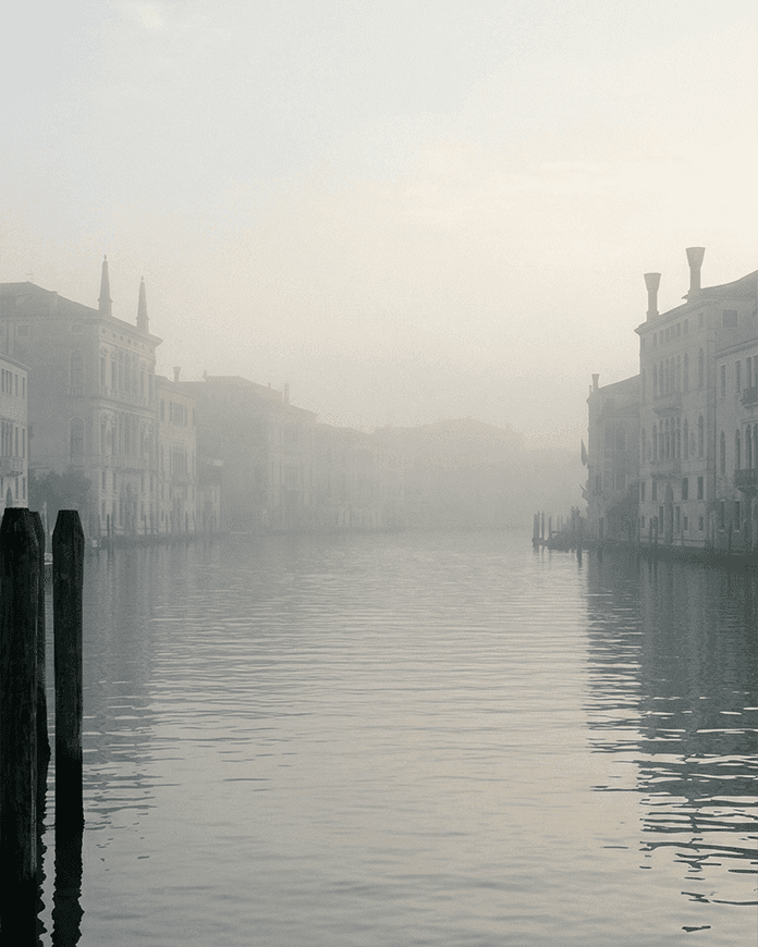 Венеция, Гранд-канал с борта частного катера — исторические палаццо и отражения в воде