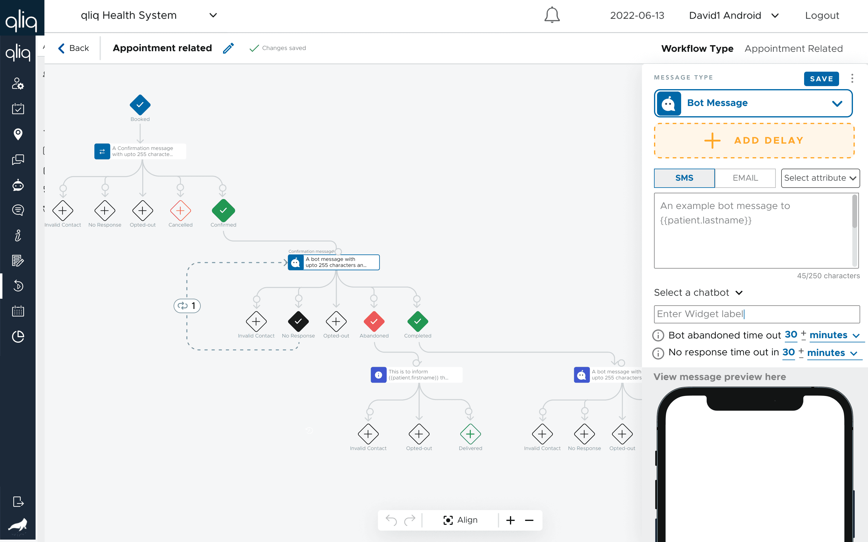 A mockup of screenshot for an app