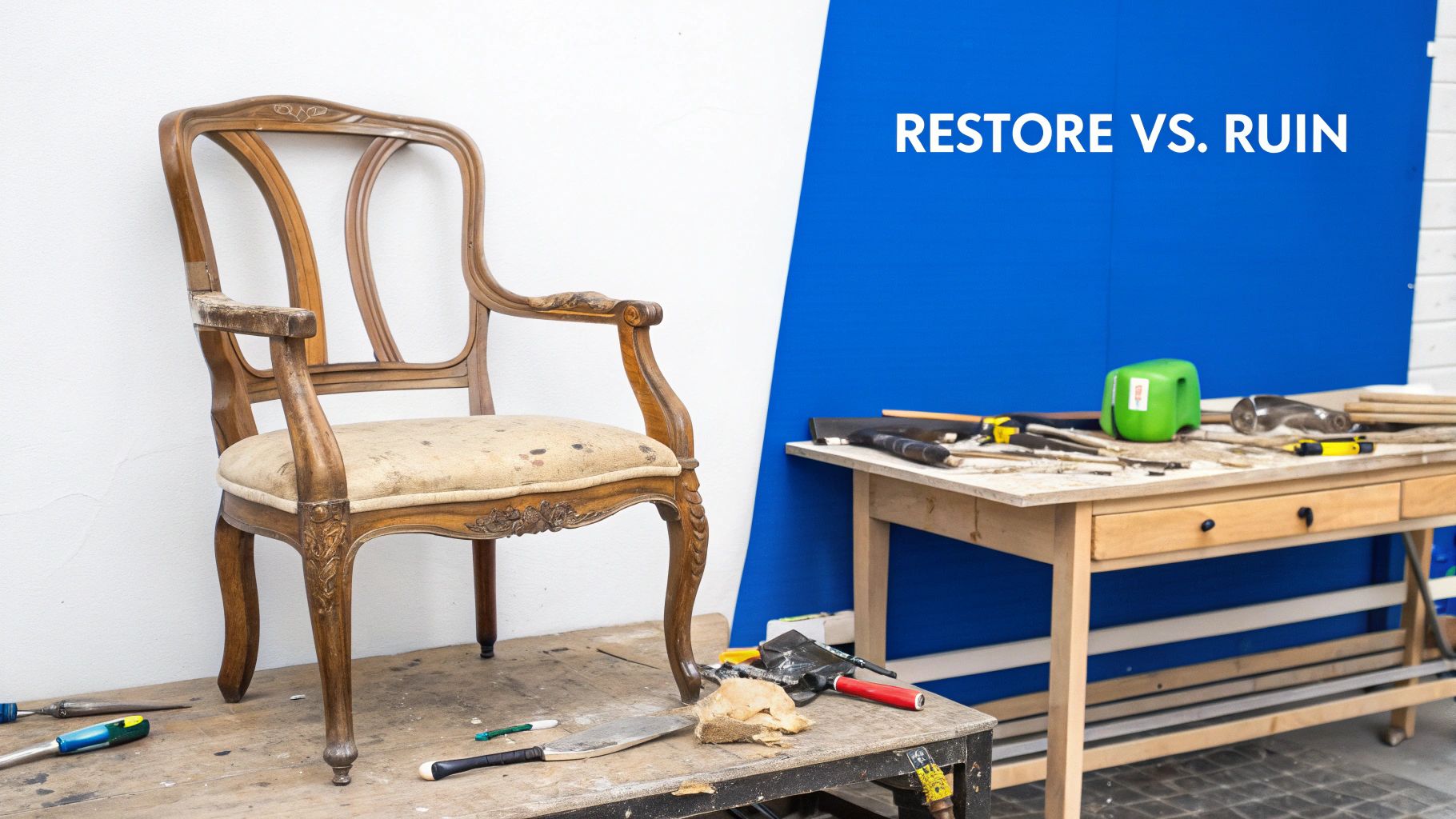 Restored vs. Ruined (Restoration Comparison)