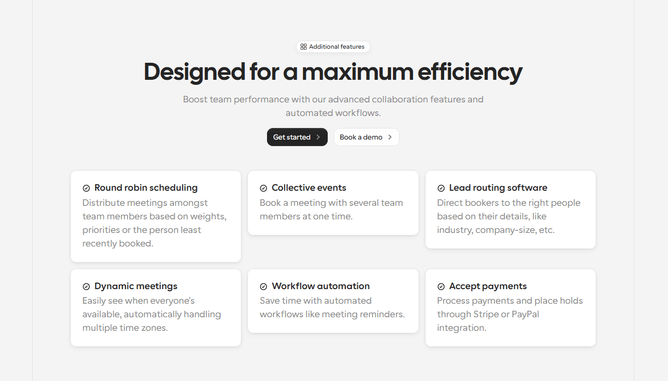 Cal.com service description