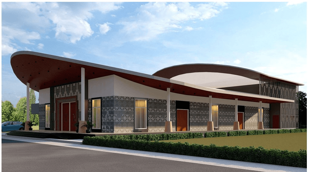Community hall at SKYZ CITY, social amenities in integrated township properties in Hubli Dharwad