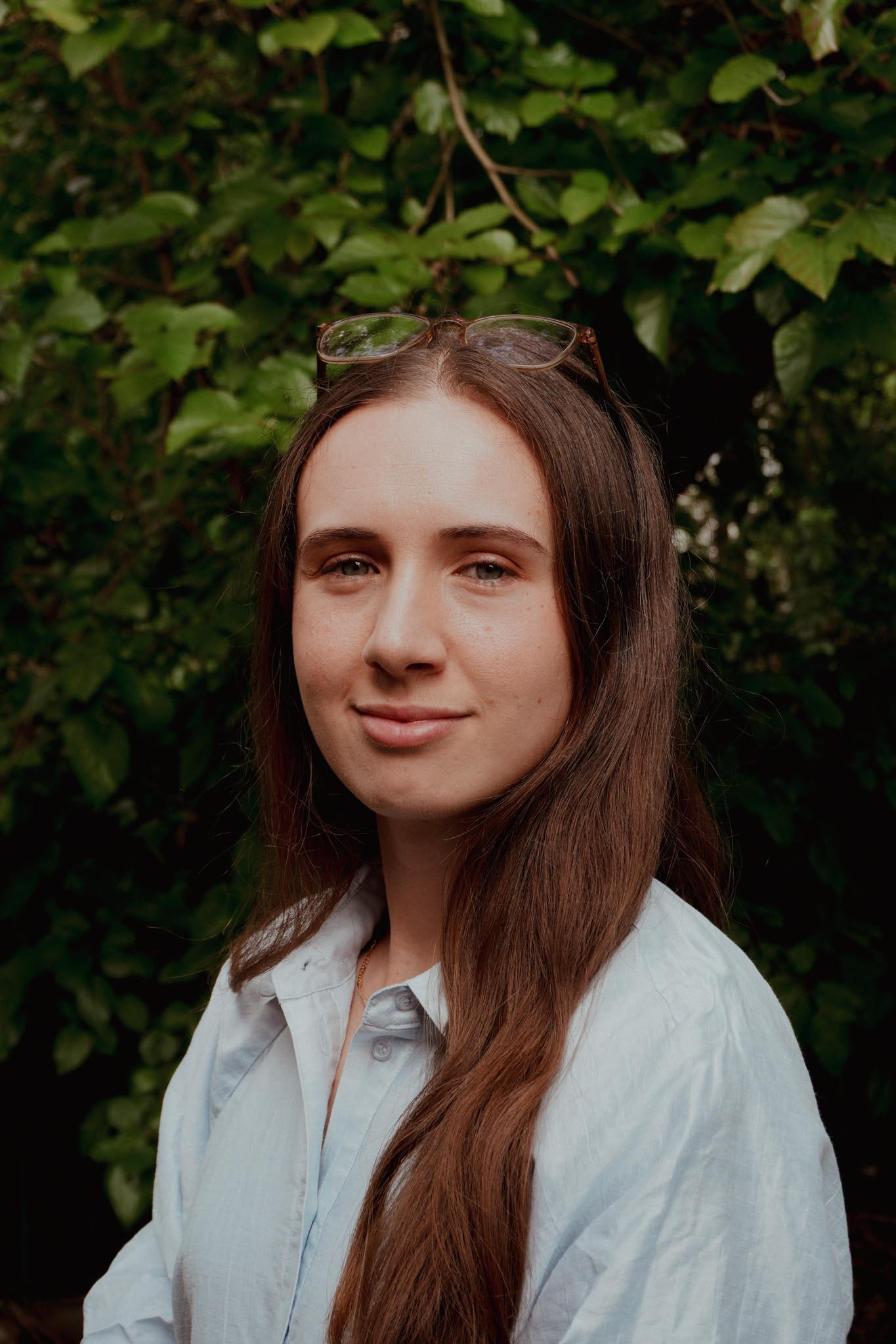 Portrait of Erin Middleton, freelance book editor based in Sydney.