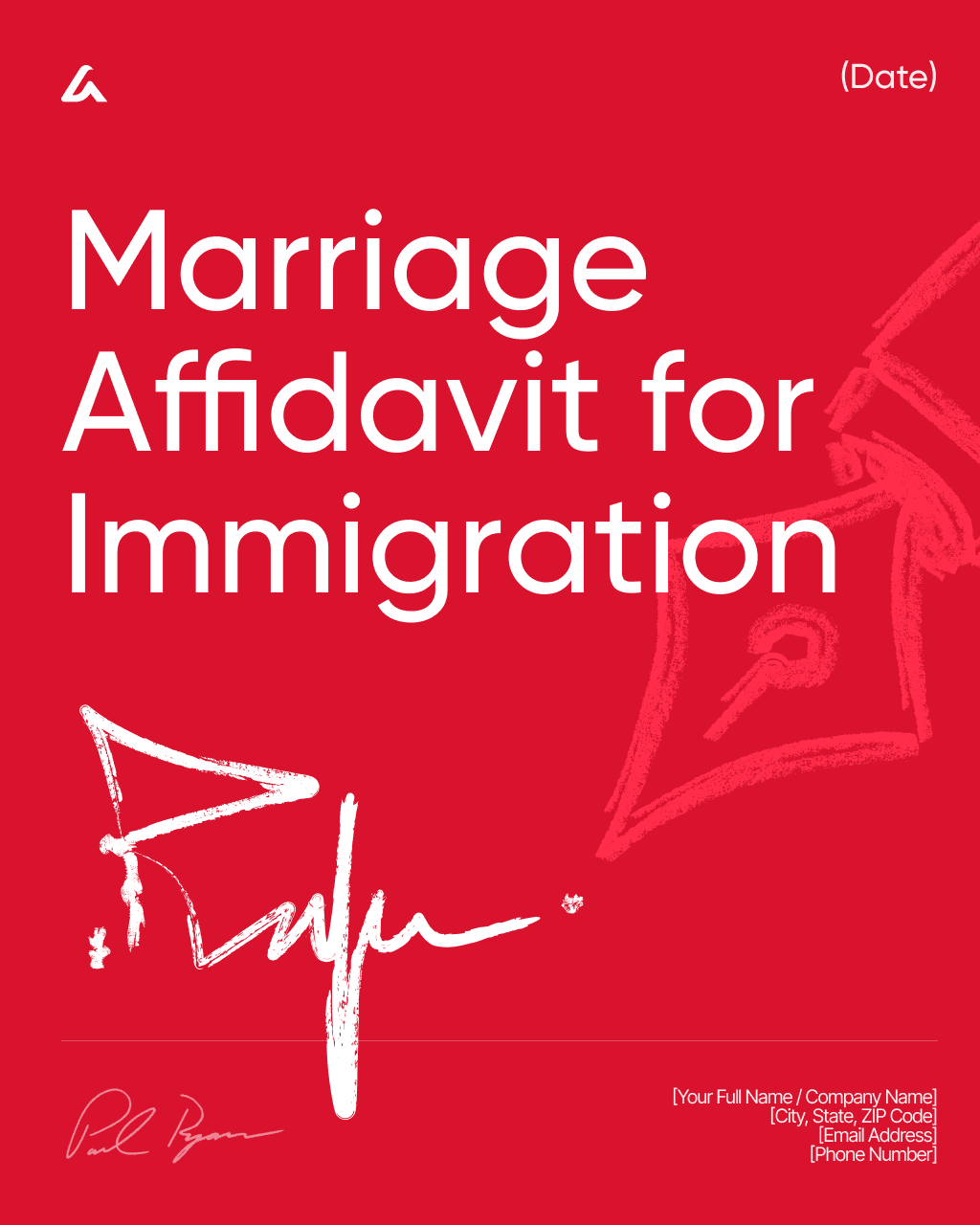 Marriage Affidavit for Immigration