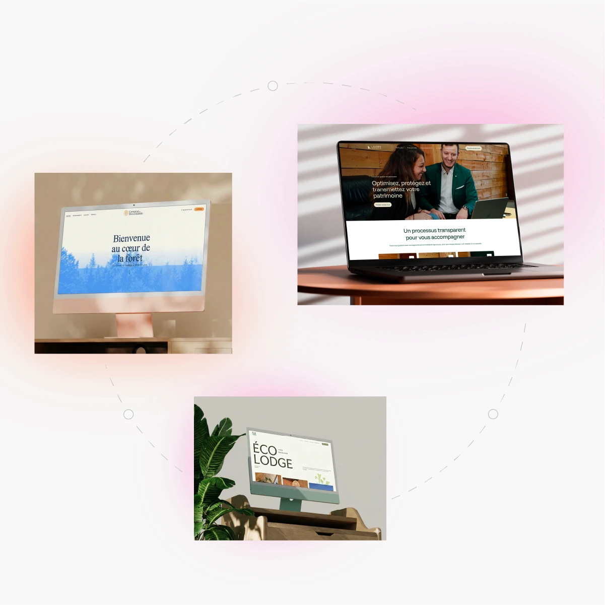 Exemple de site internet réalisé chez expone