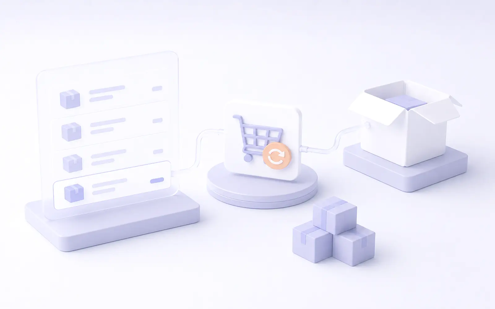 B2B customer portal with reorder options, order history, and filters for quick purchasing.