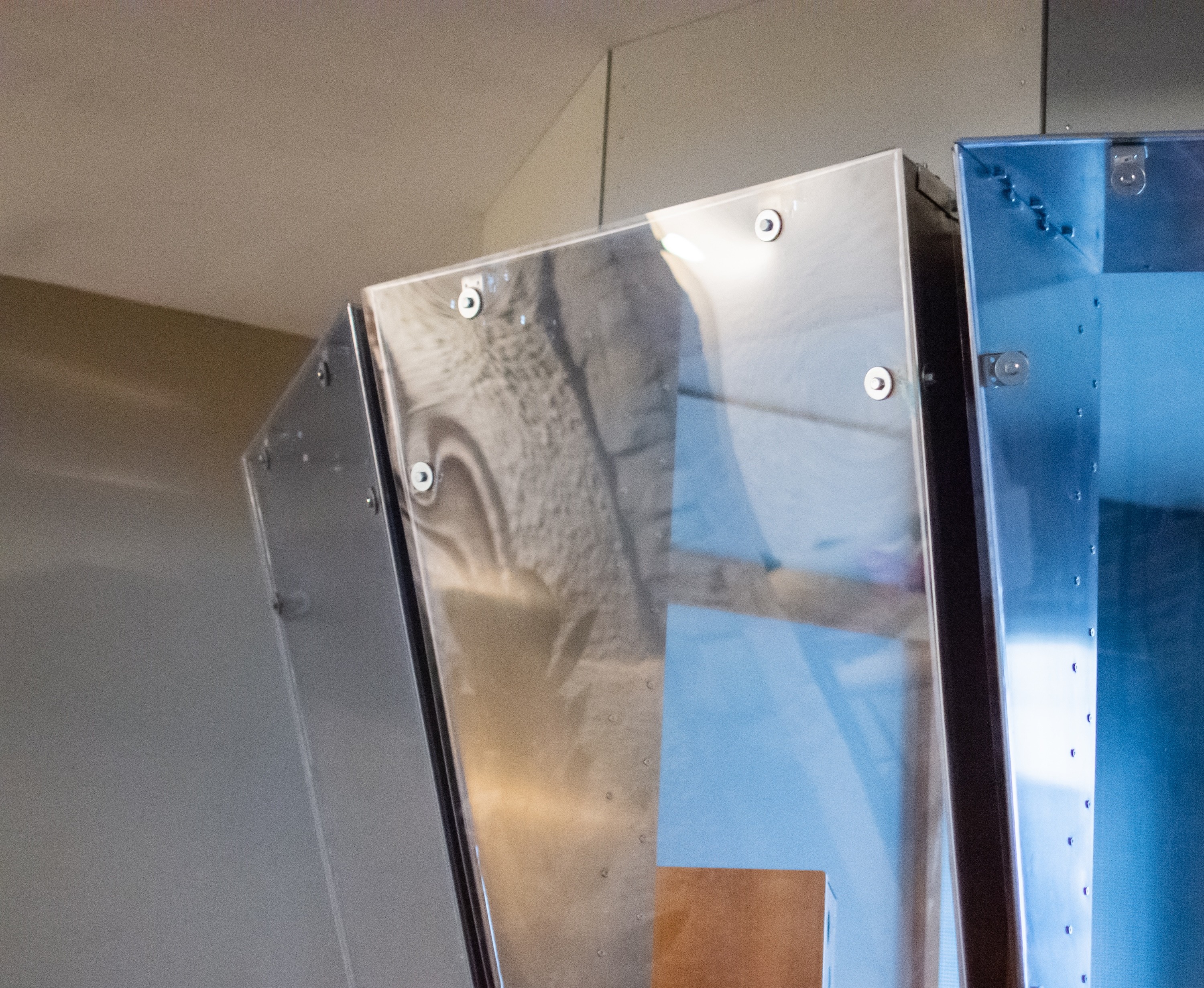 DJ Booth from the radio at the bar