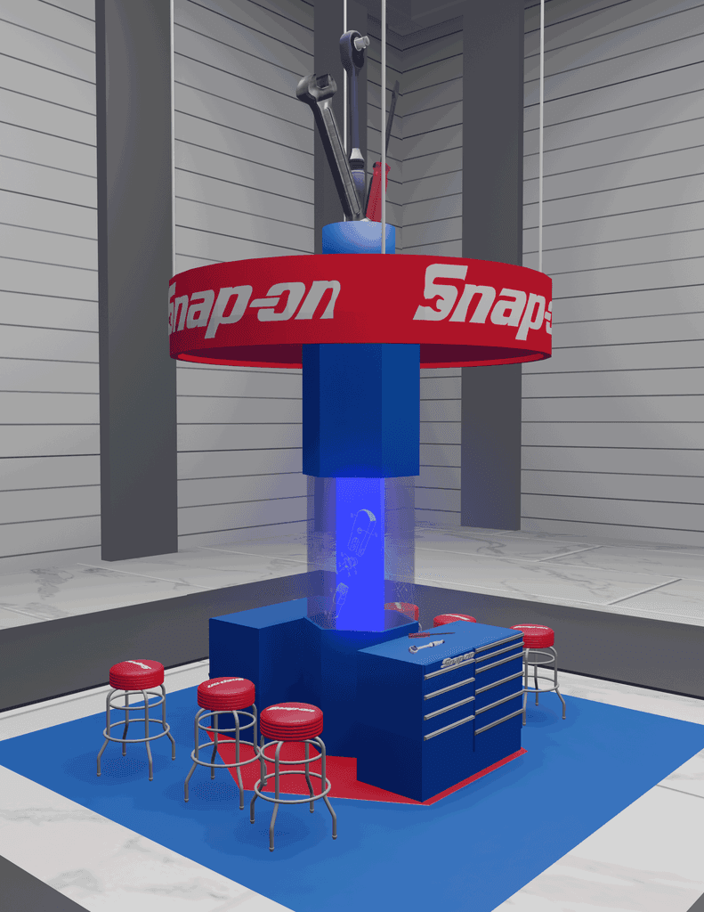 snapon tradeshow booth angle1