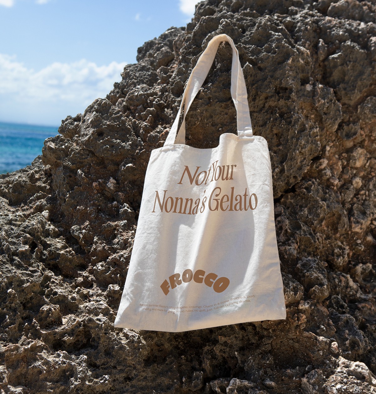 Tote bag branding