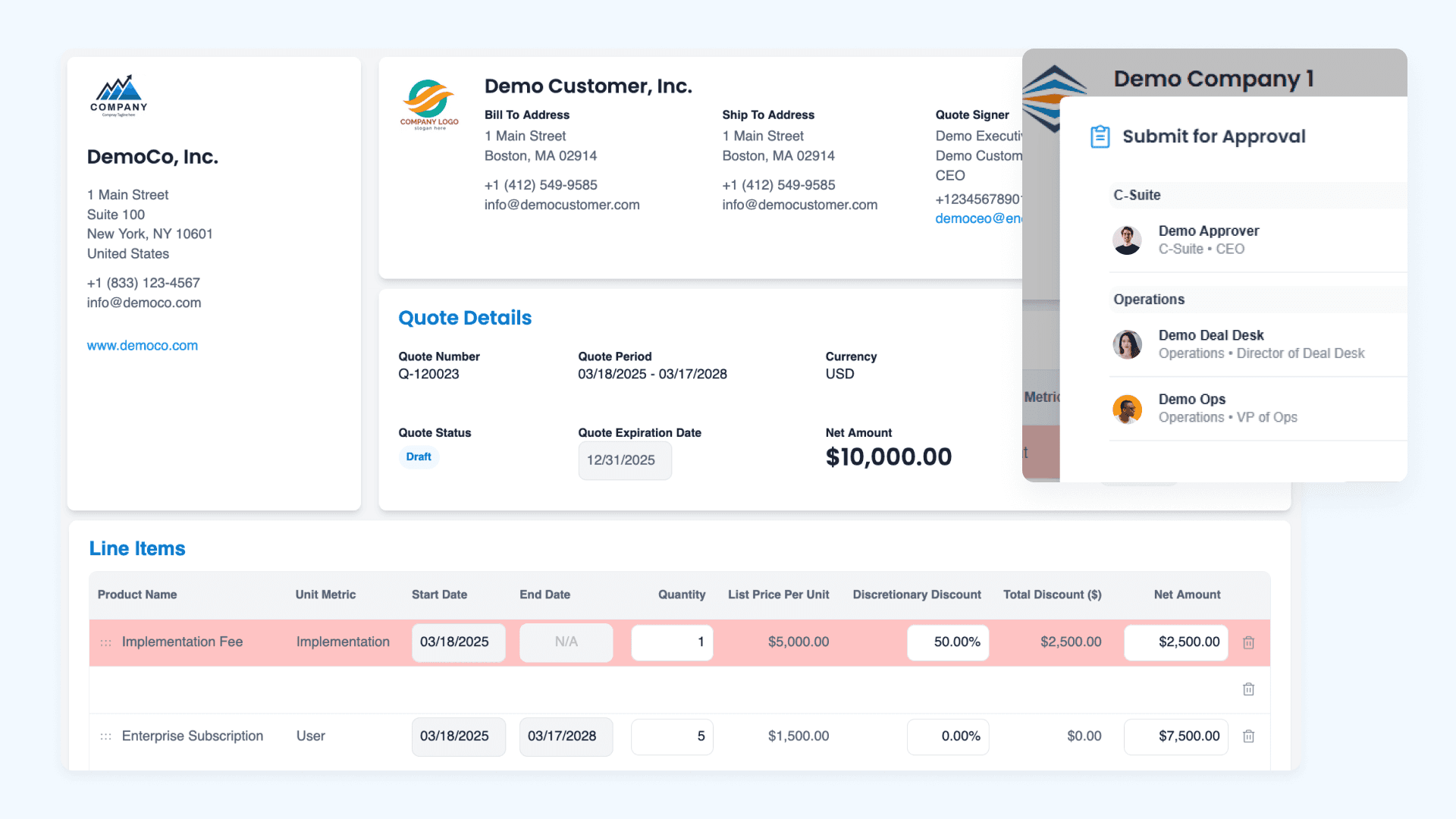 Smart Discounting & Approvals
