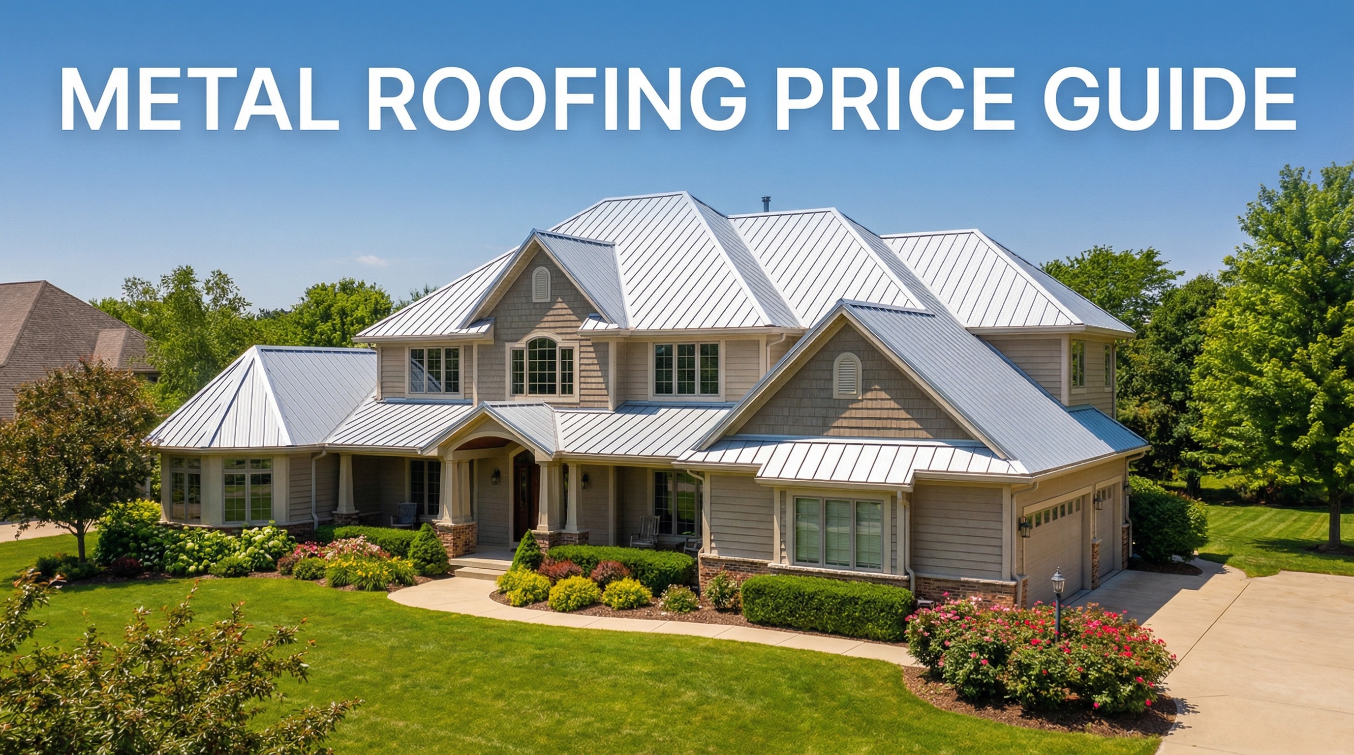 2026 Metal Roof Cost Guide for homeowners.