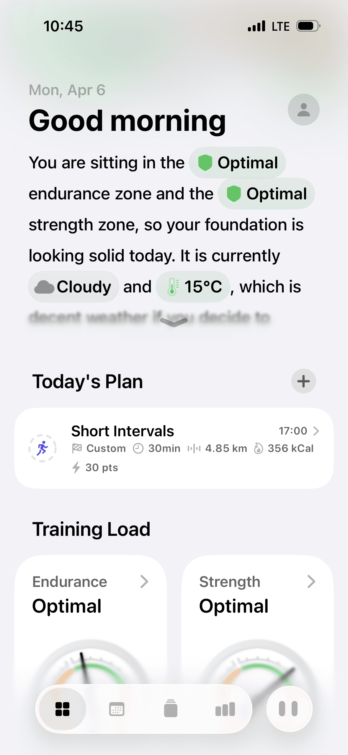 Screenshot showing the recovery feature