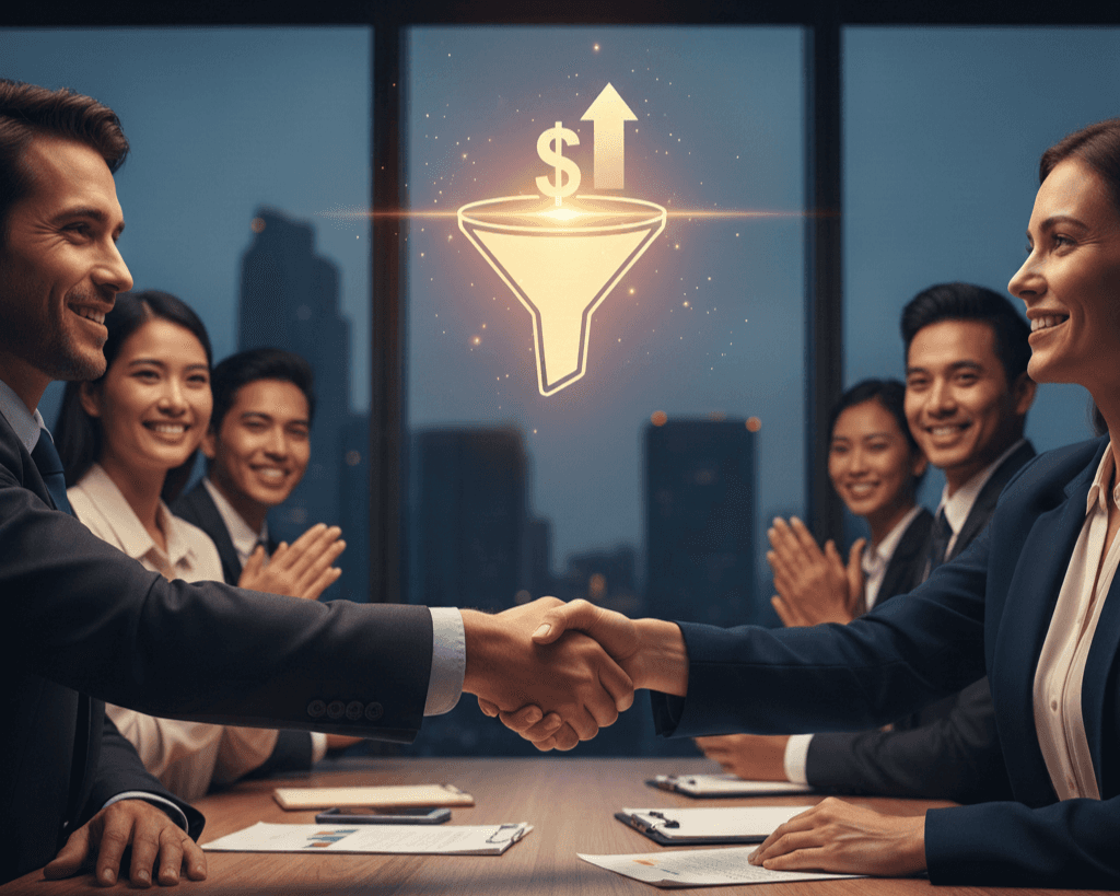 Successful lead conversion achieved through timely follow-up and structured sales workflow.