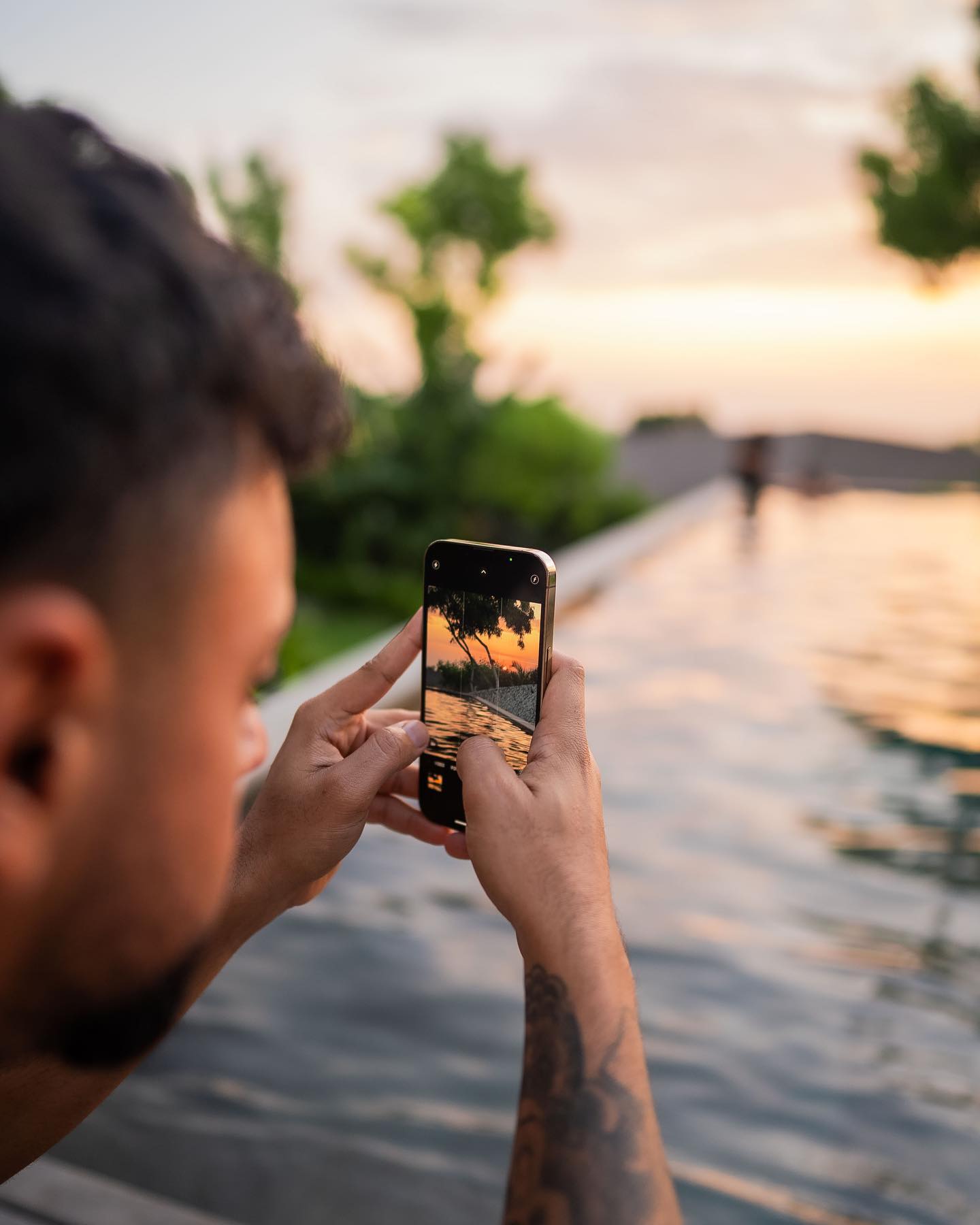 a woman wearing headphone