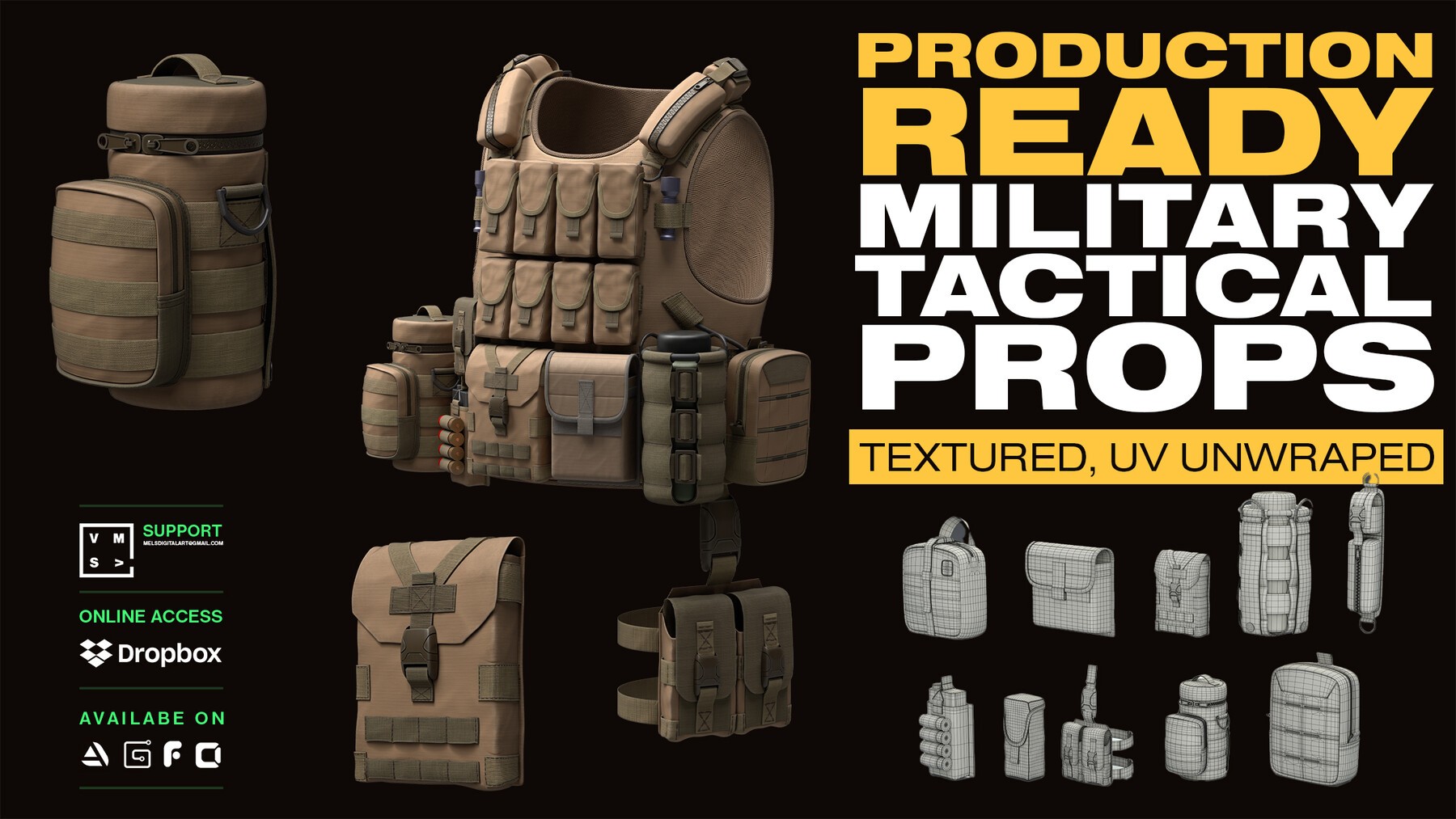 Military Tactical Props