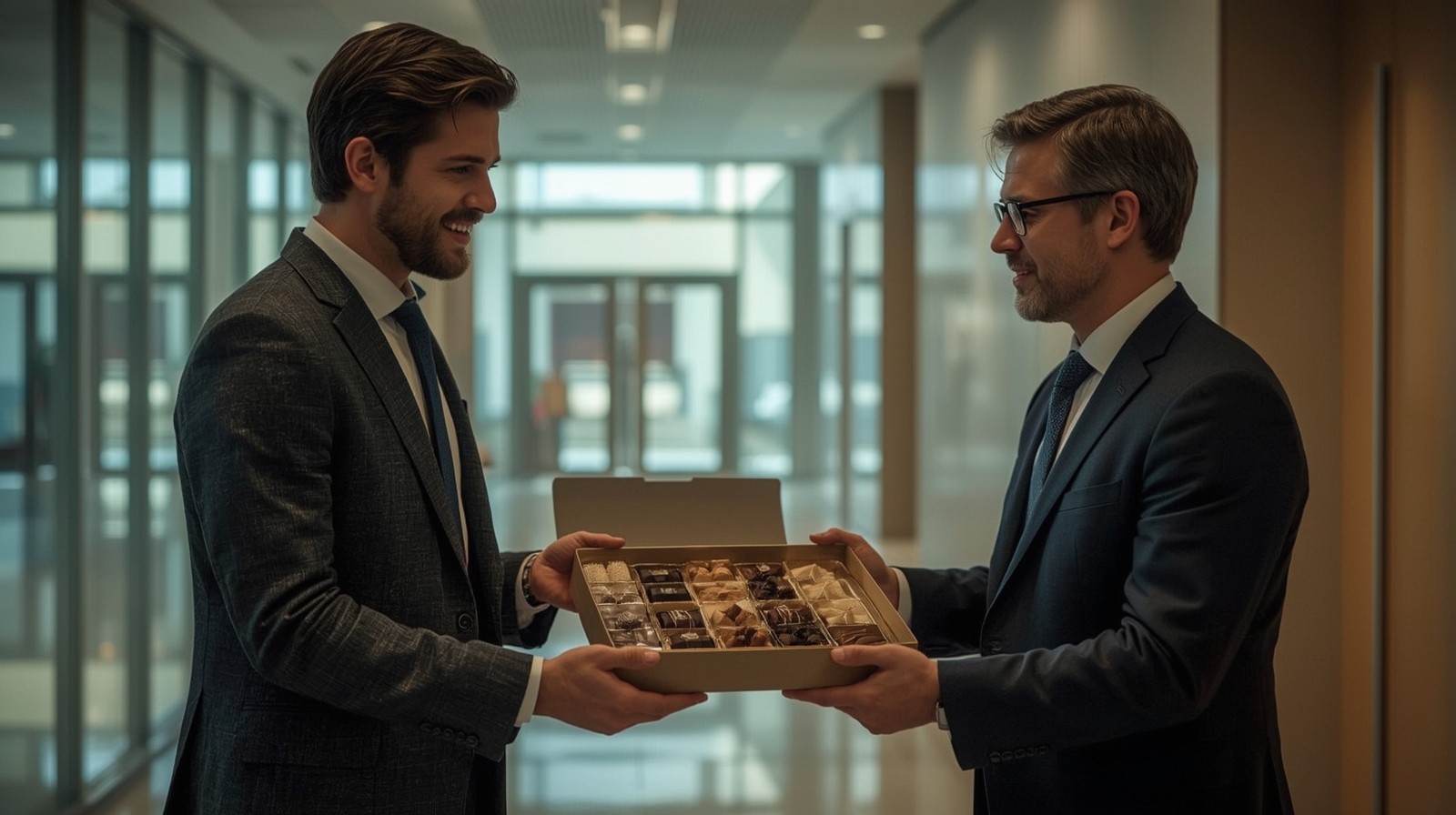 Metaphore livreur de chocolat