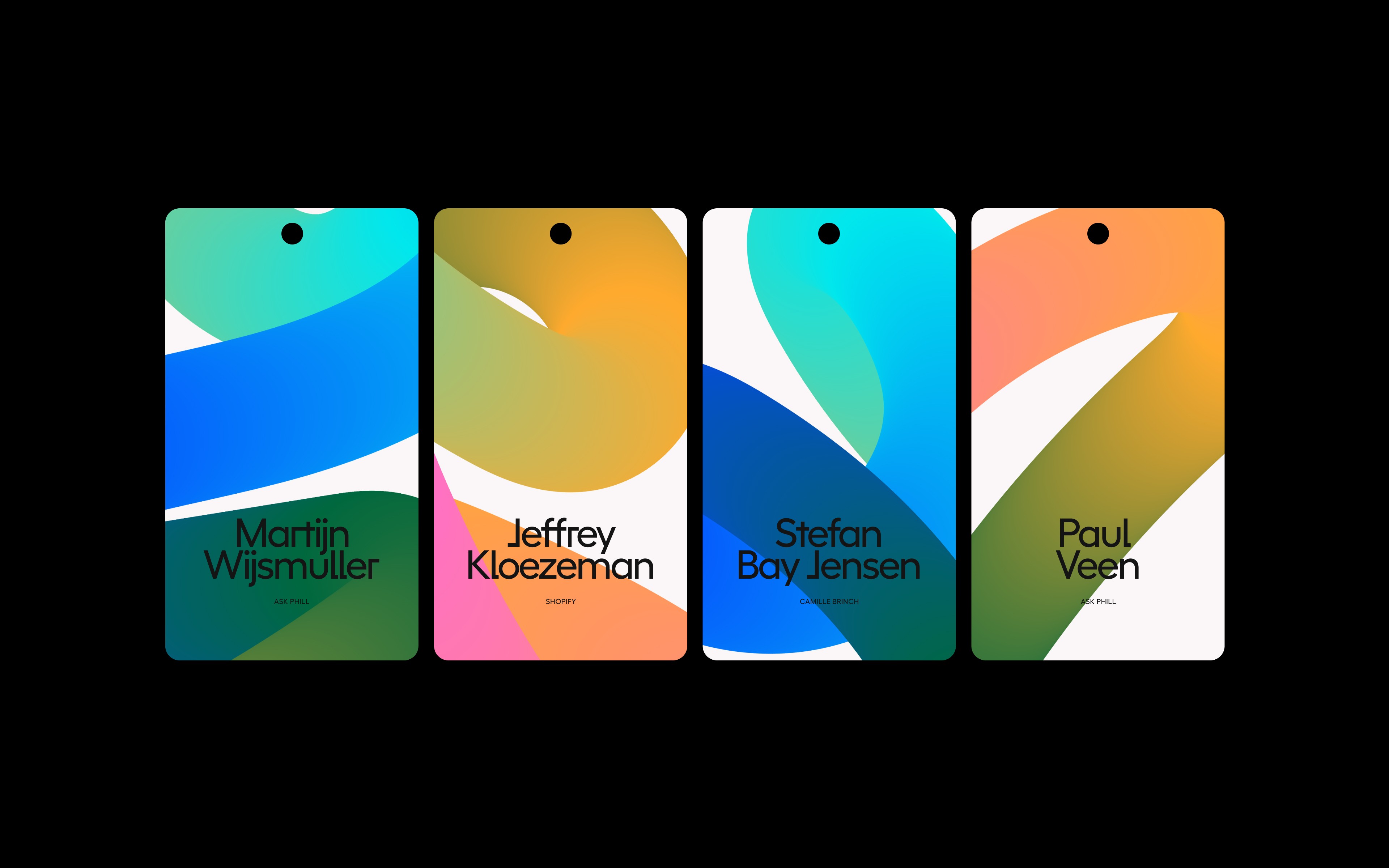 d2csummit name tag mockup by analogue agancy