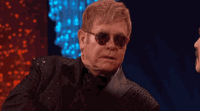 Elton John Confused