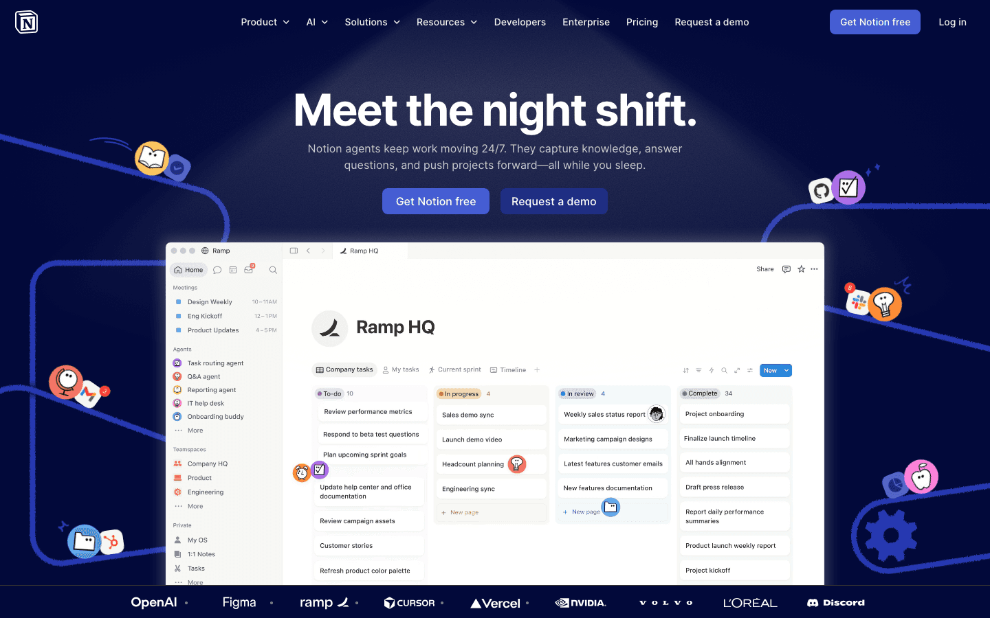 Notion app screenshot