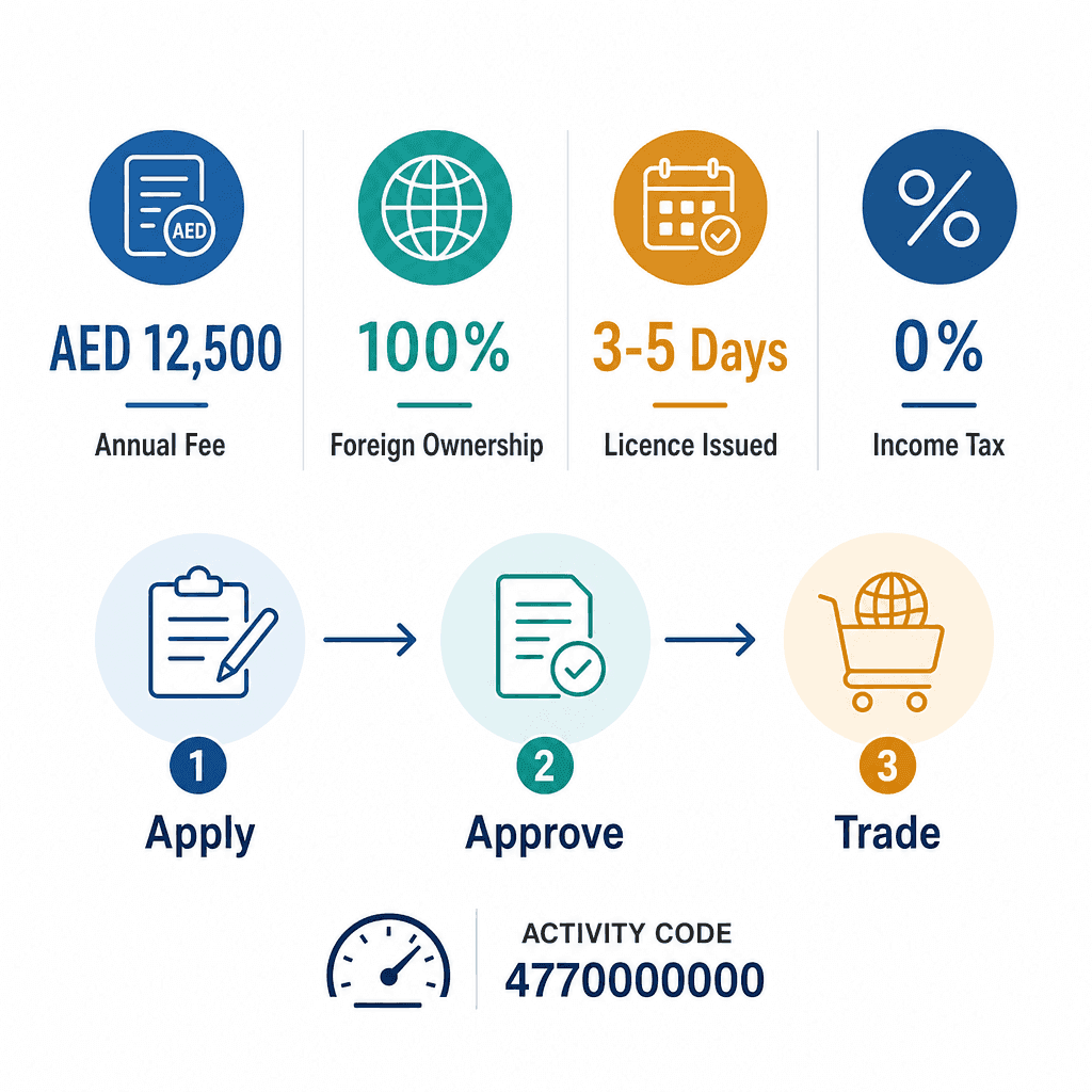 Infographic: How to Get a Measuring & Control Systems Trading License in Dubai