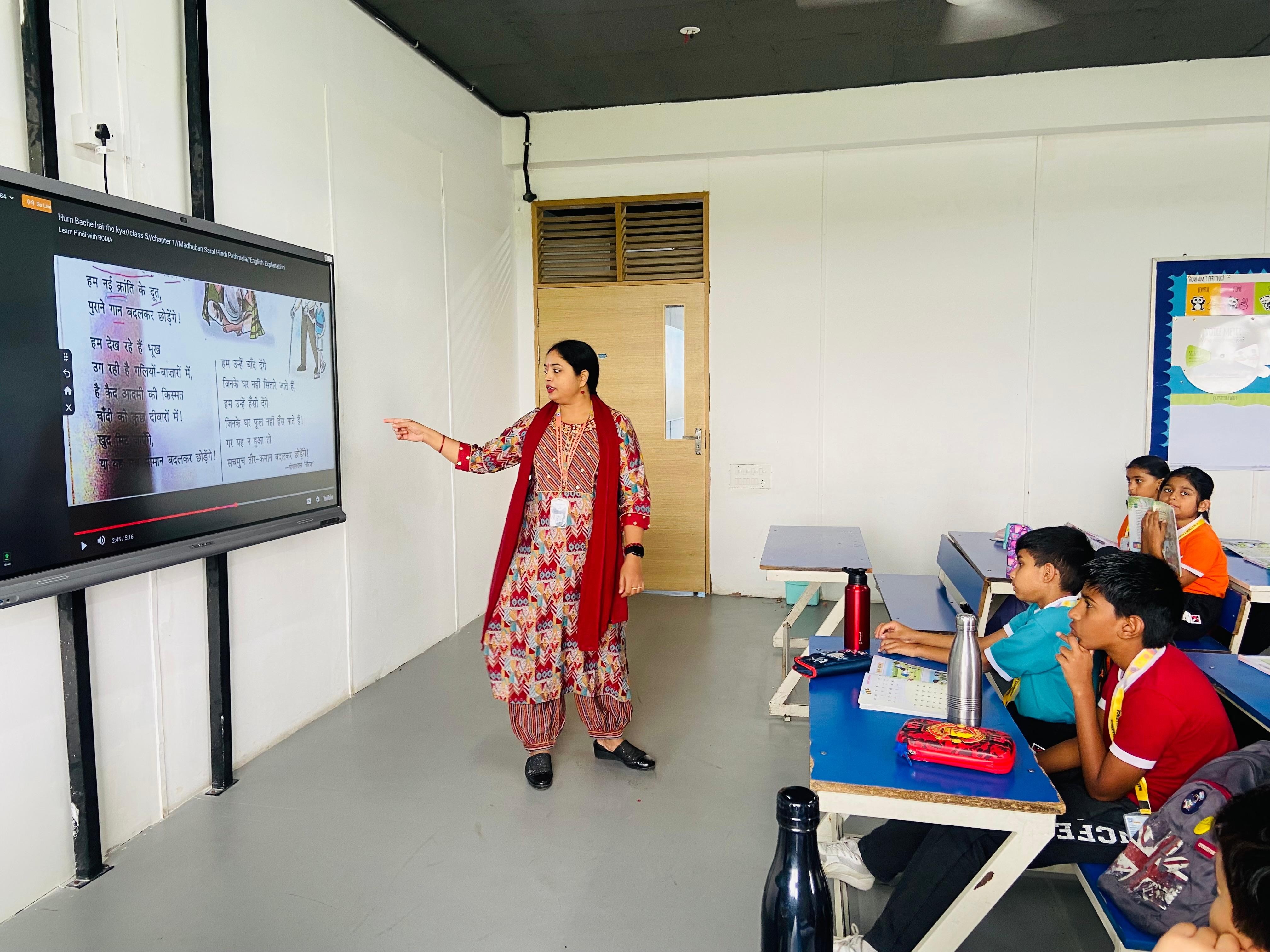 NCFE CV Raman Nagar - CBSE schools in Bangalore - smart classroom
