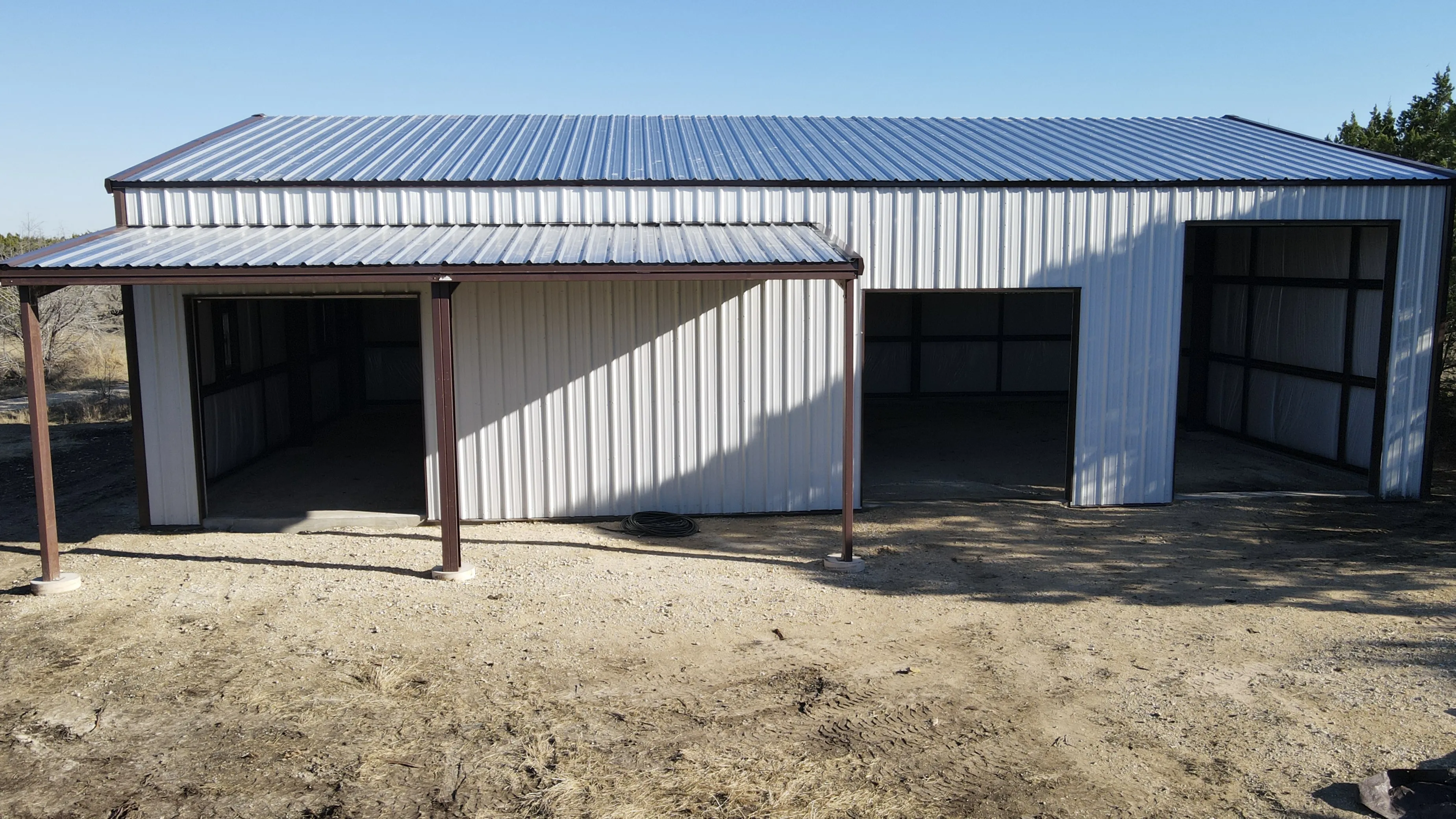 Fix and Finish Custom Metal Building Project Florence, Texas Perks Metal Works 